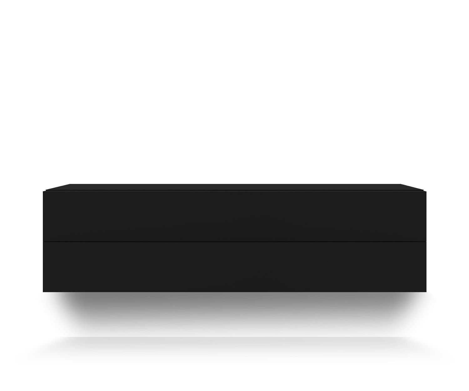 Novamobili Commode suspendue Easy 2er B128 noir318 Novamobili Commode suspendue Easy 2er B128 noir318