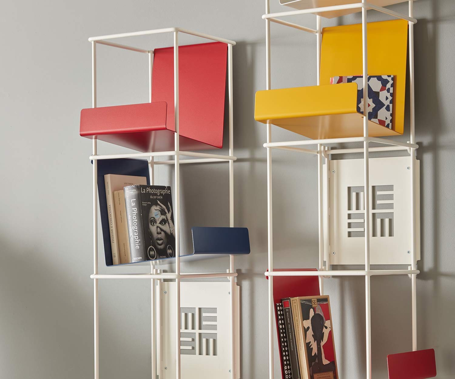 MEME Libro Design moderne Bibliothèque murale verticale