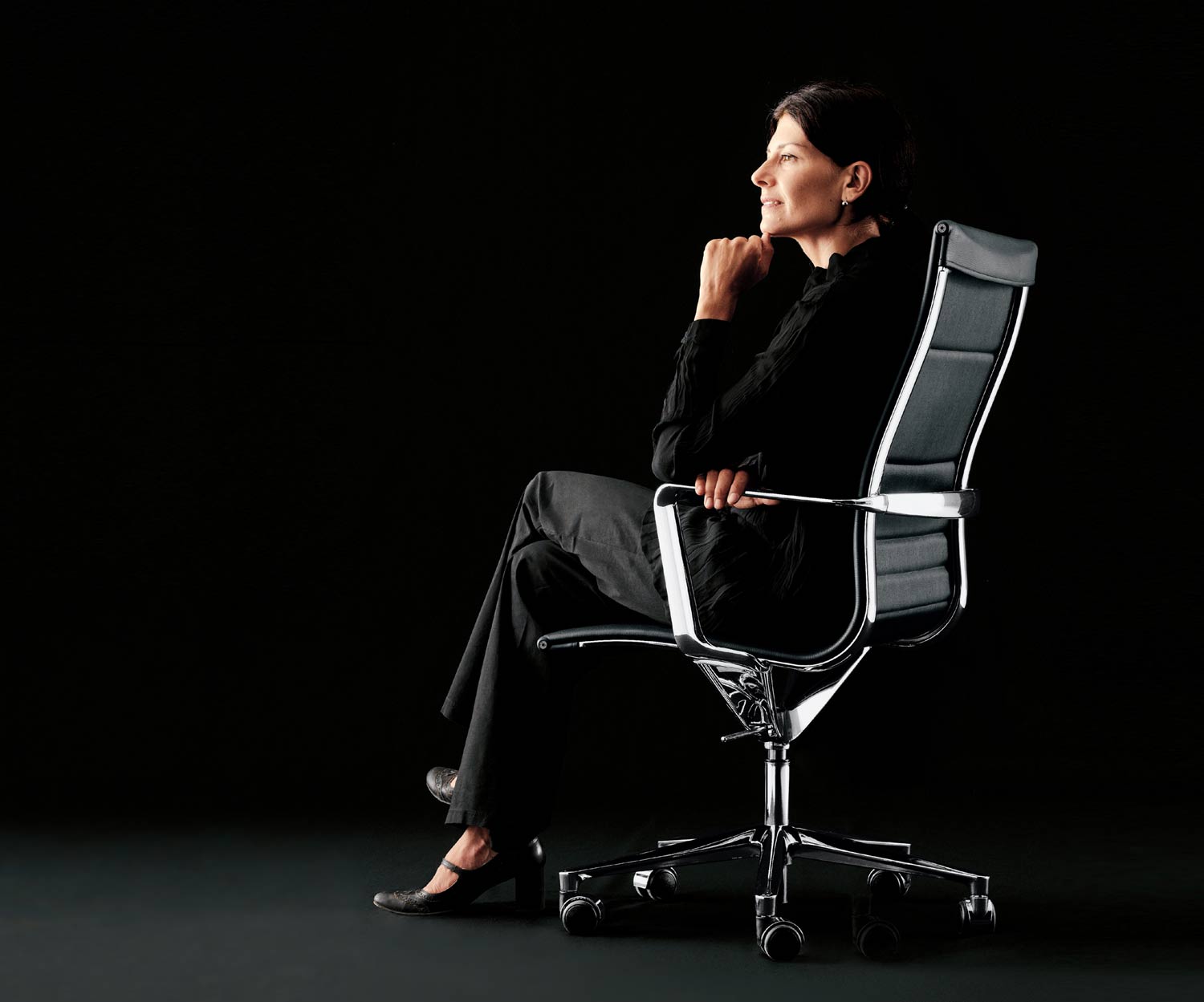 Chaise de bureau ergonomique design ICF Una Chair Management