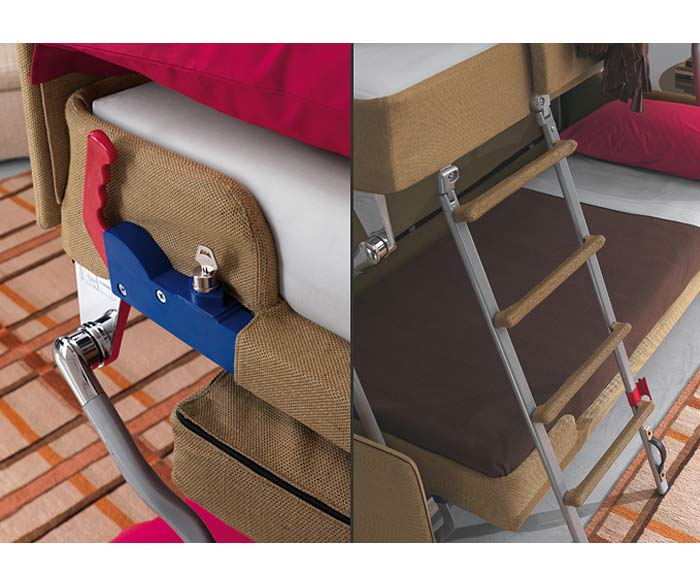 Pol74 Multibed Castello vue en détail Pol74 Multibed Castello vue en détail