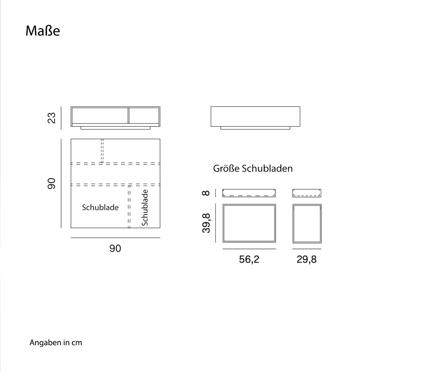 Novamobili Table basse design Seven Dimensions de l'esquisse Novamobili Table basse design Seven Dimensions de l'esquisse