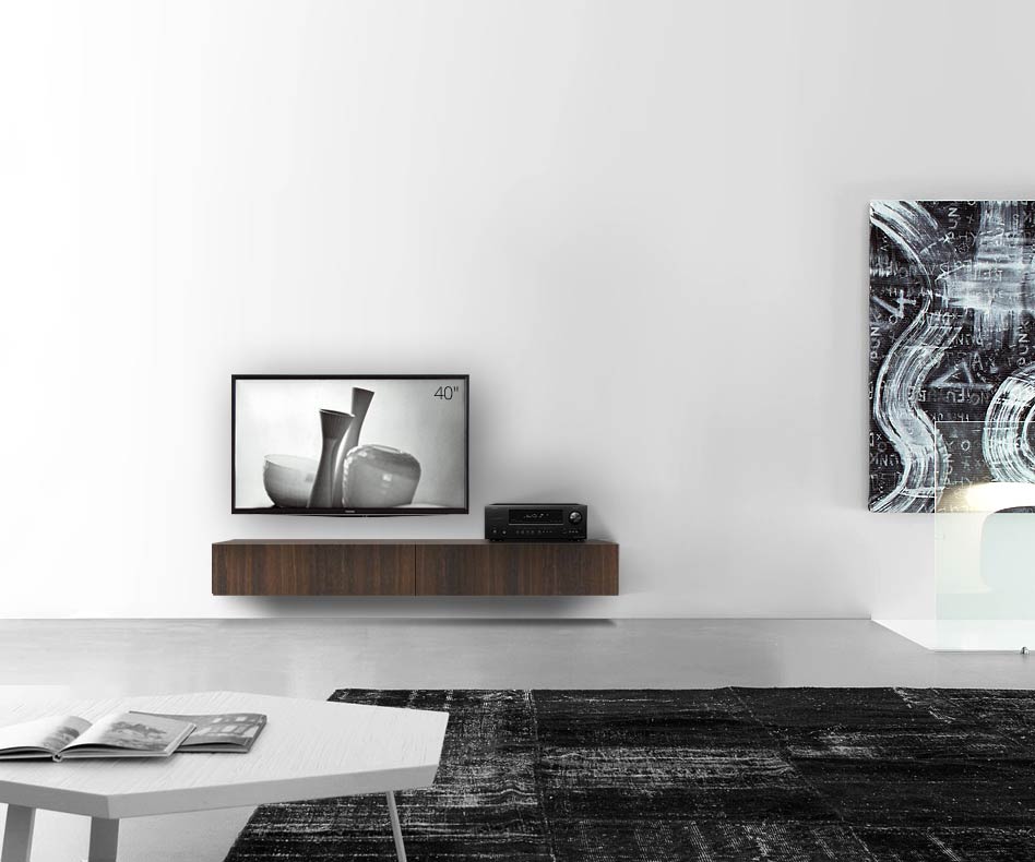 Livitalia Holz Design Lowboard Konfigurator Wand 180 cm 24 cm 56 cm Eiche braun Livitalia Holz Design Lowboard Konfigurator Wand 180 cm 24 cm 56 cm Eiche braun