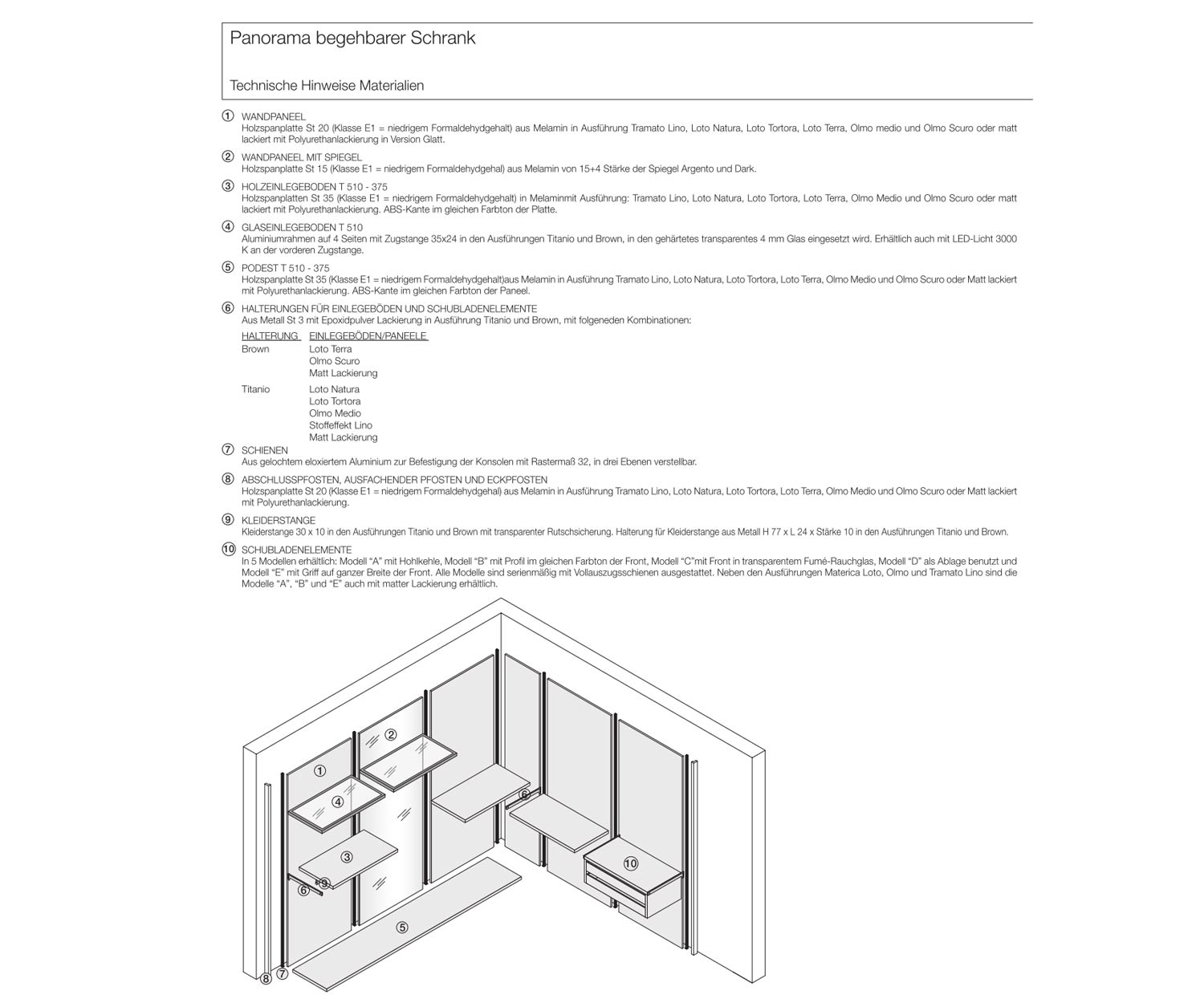 Livitalia Panorama Design Ankleidezimmer Technische Daten Livitalia Panorama Design Ankleidezimmer Technische Daten