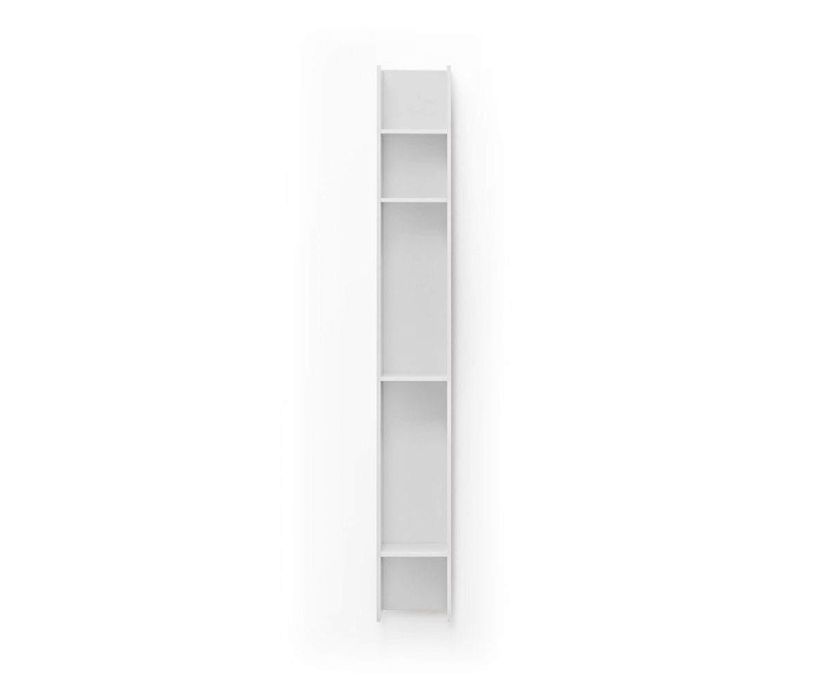 Novamobili Bibliothèque murale Butterfly verticale blanc mat Novamobili Bibliothèque murale Butterfly verticale blanc mat