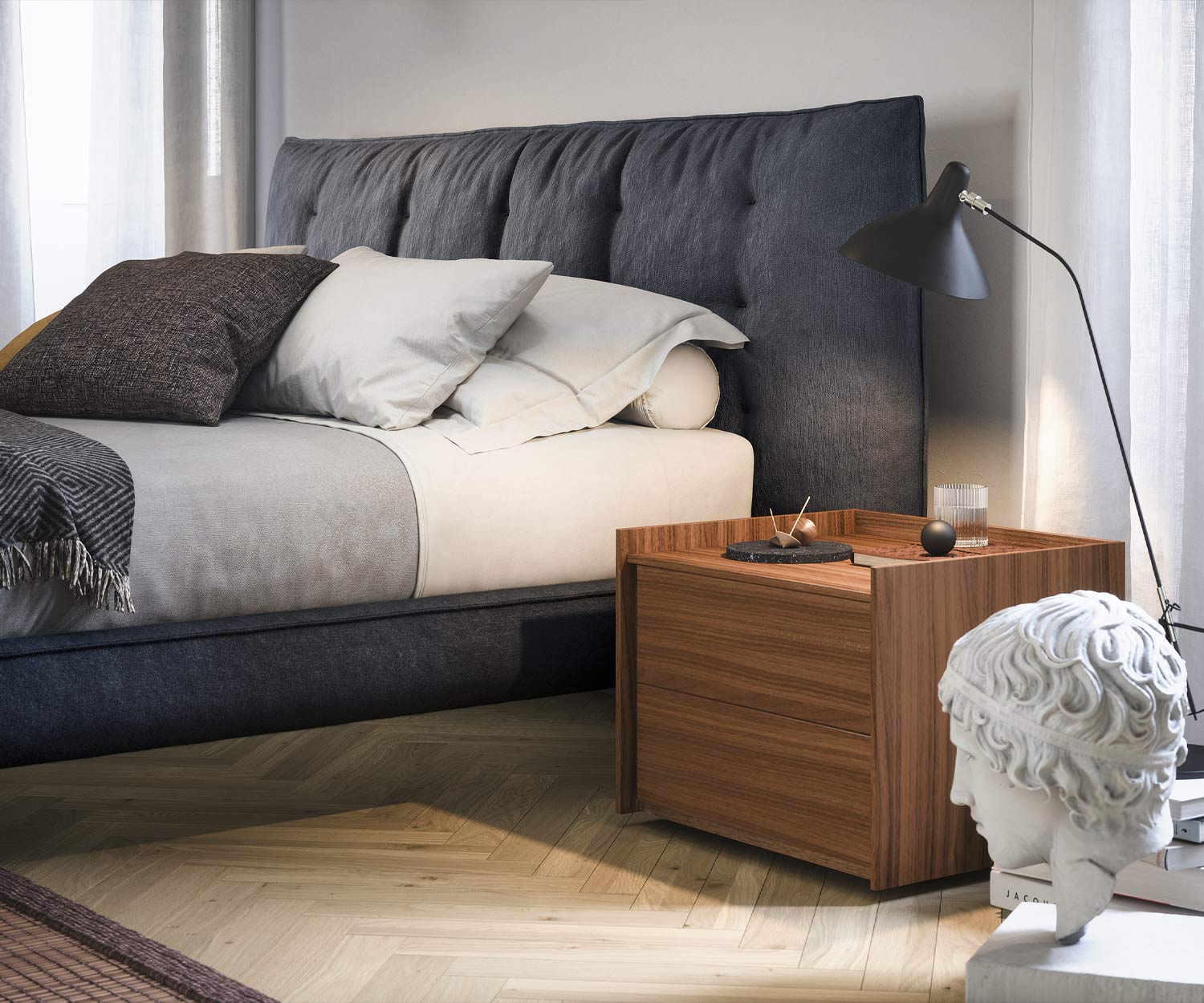 Novamobili Bett Tufte Novamobili Bett Tufte