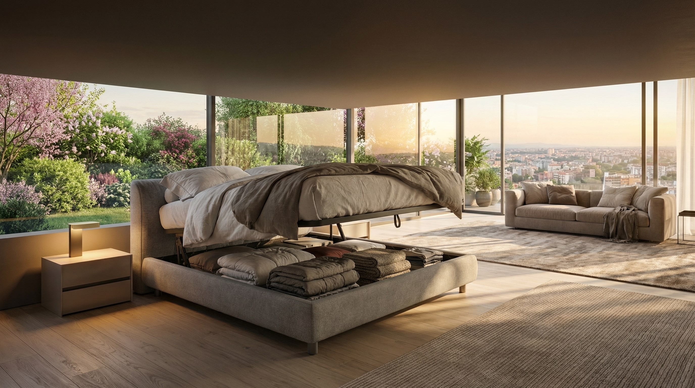 4 Fehler beim Polsterbett-Kauf: Warum ein Bettkasten den Frühling rettet