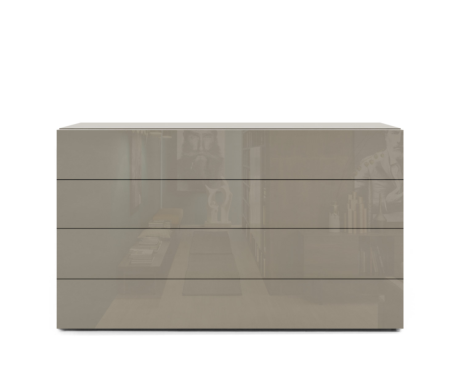 Novamobili Commode Easy 4 places B108 sable433 Novamobili Commode Easy 4 places B108 sable433