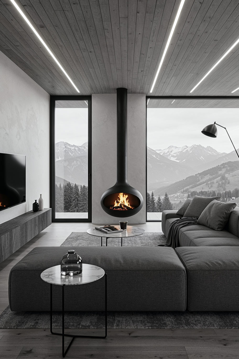 salon-amenage-de-maniere-moderne-minimaliste-avec-un-canape-extra-confortable-en-gris-noble