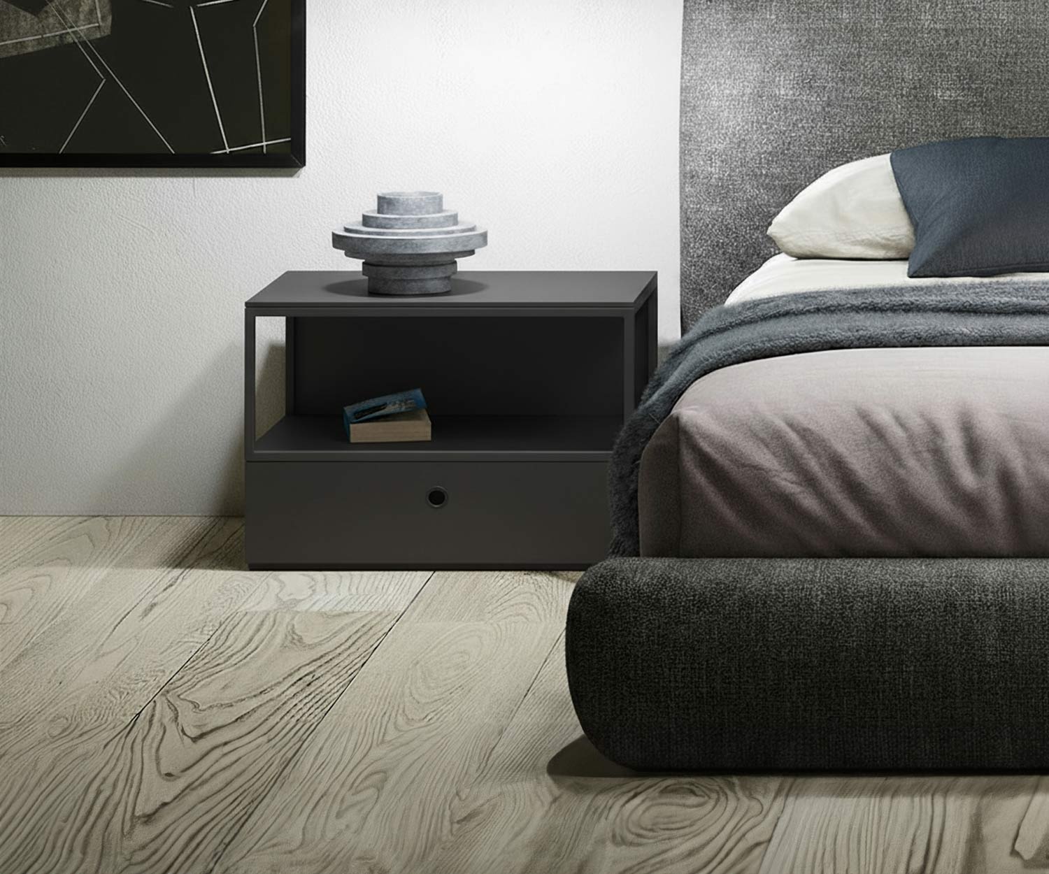 Novamobili Nachttisch Square Novamobili Nachttisch Square