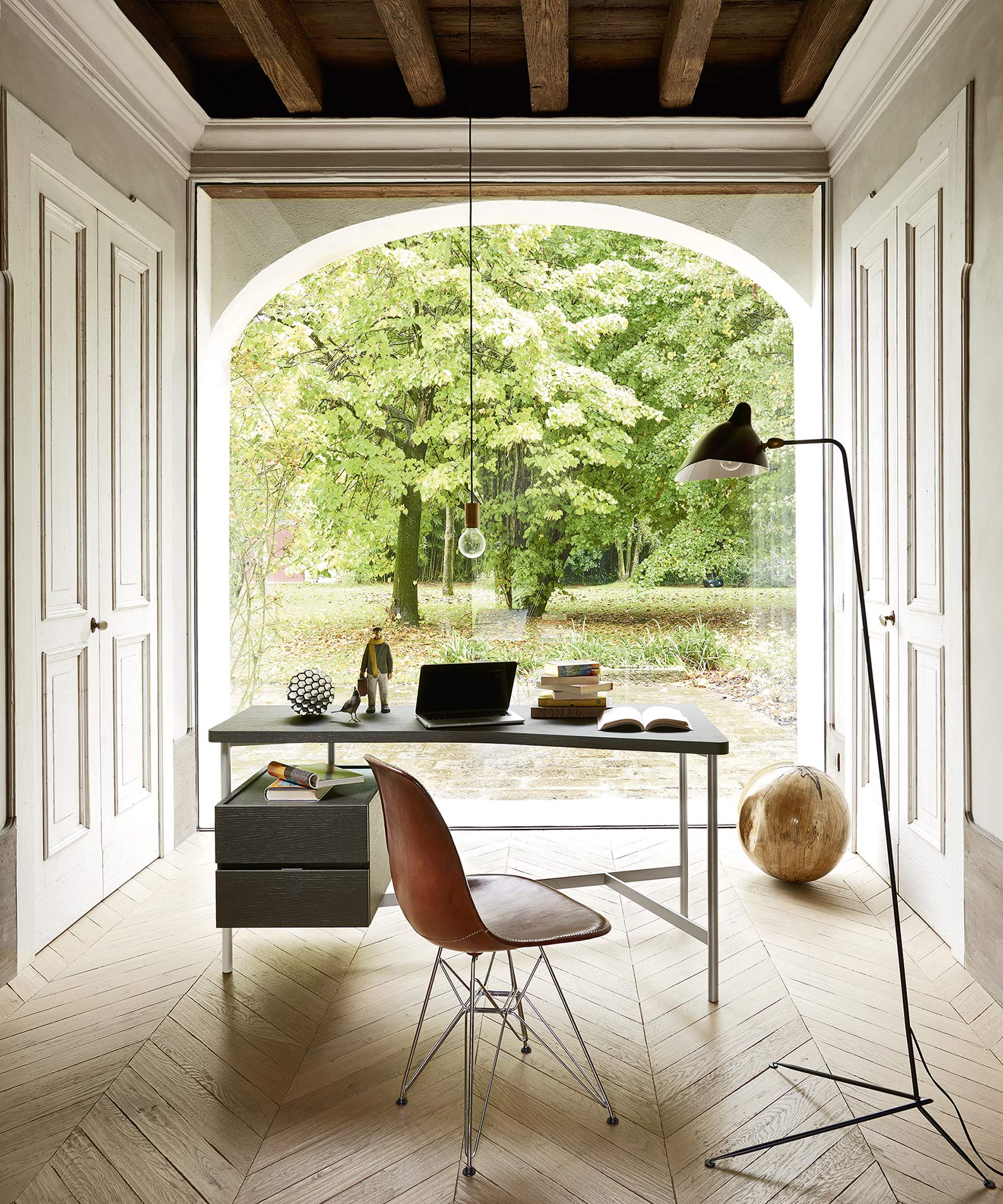 Bureau d'architecte contemporain