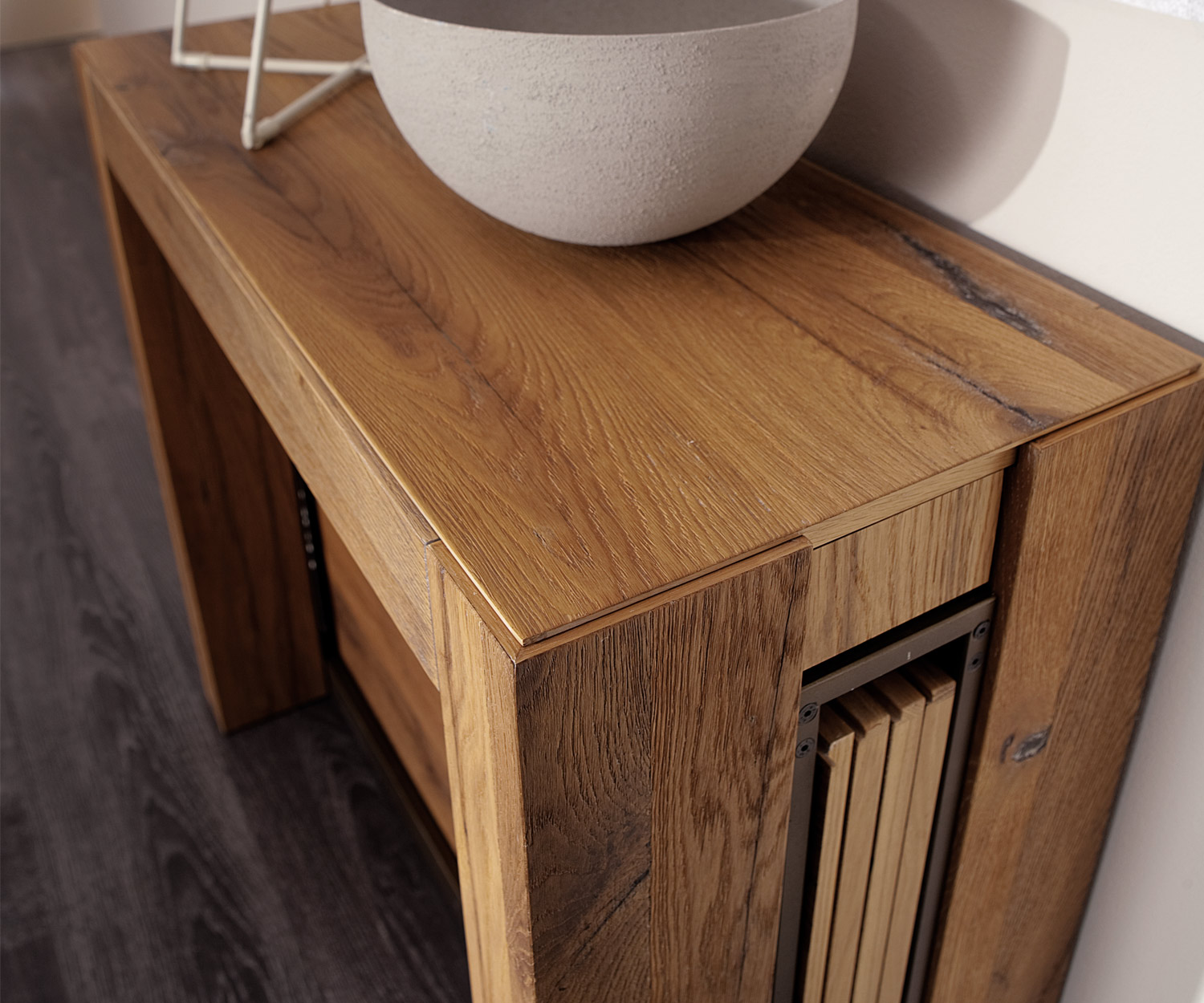 Ozzio Console A4 table à manger extensible Ozzio Console A4 table à manger extensible