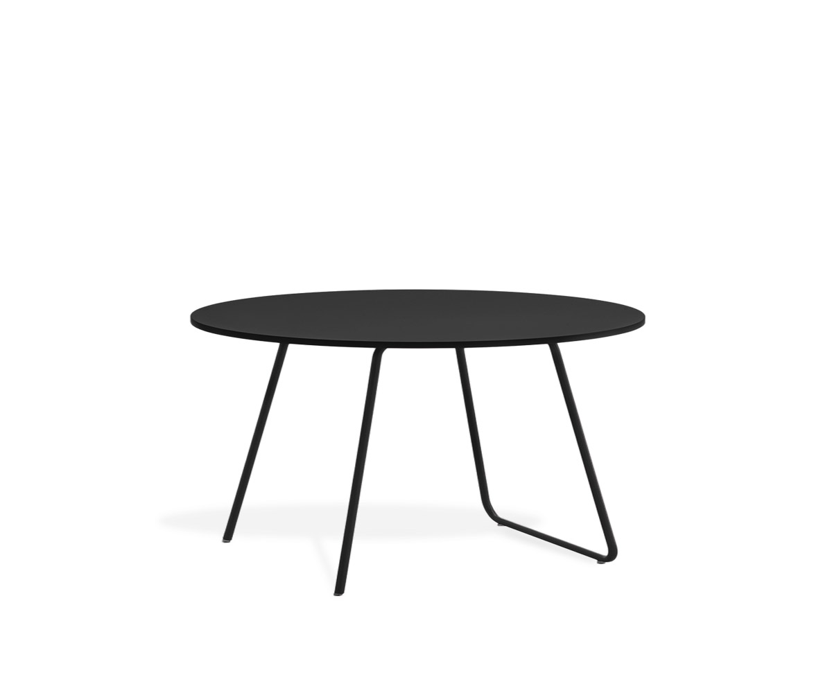 Novamobili Table basse Orbis Ø 80cm noir mat318 Novamobili Table basse Orbis Ø 80cm noir mat318