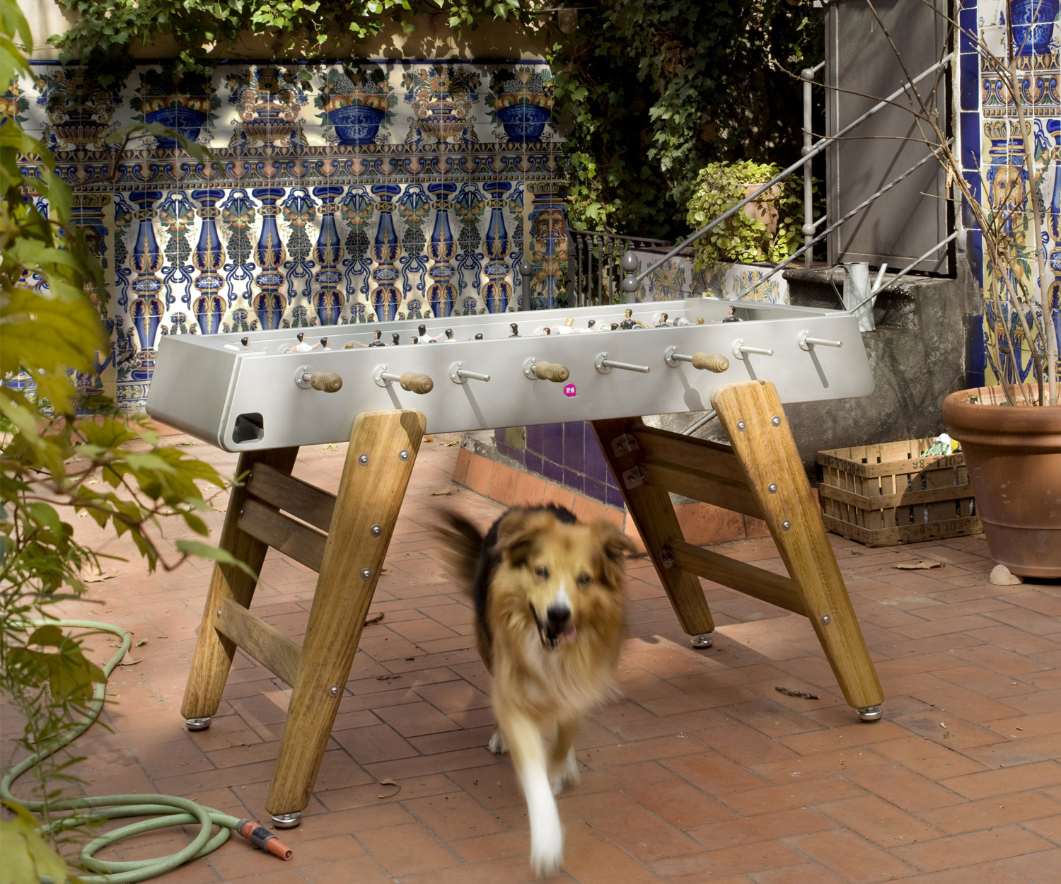 Exklusiver RS Barcelona RS#3 Holz Kicker Tisch Exklusiver RS Barcelona RS#3 Holz Kicker Tisch