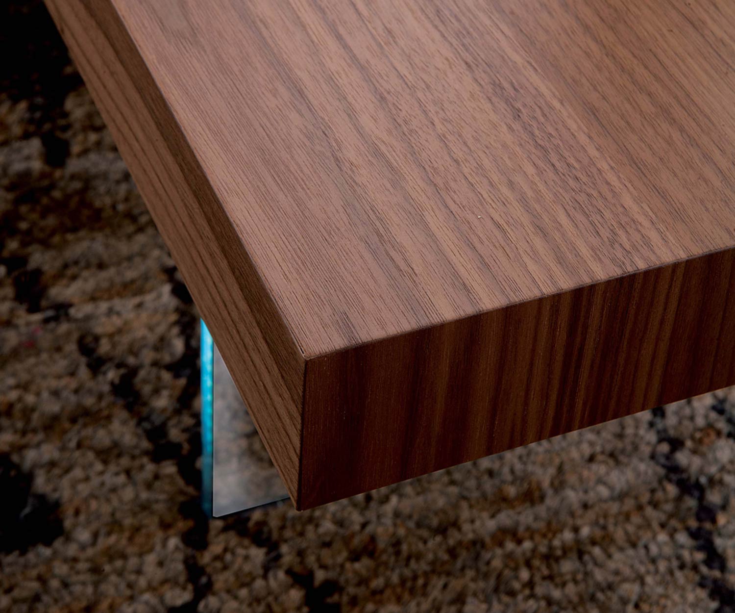 Hochwertiger Ozzio Design Couchtisch Bellagio Nussbaum Hochwertiger Ozzio Design Couchtisch Bellagio Nussbaum