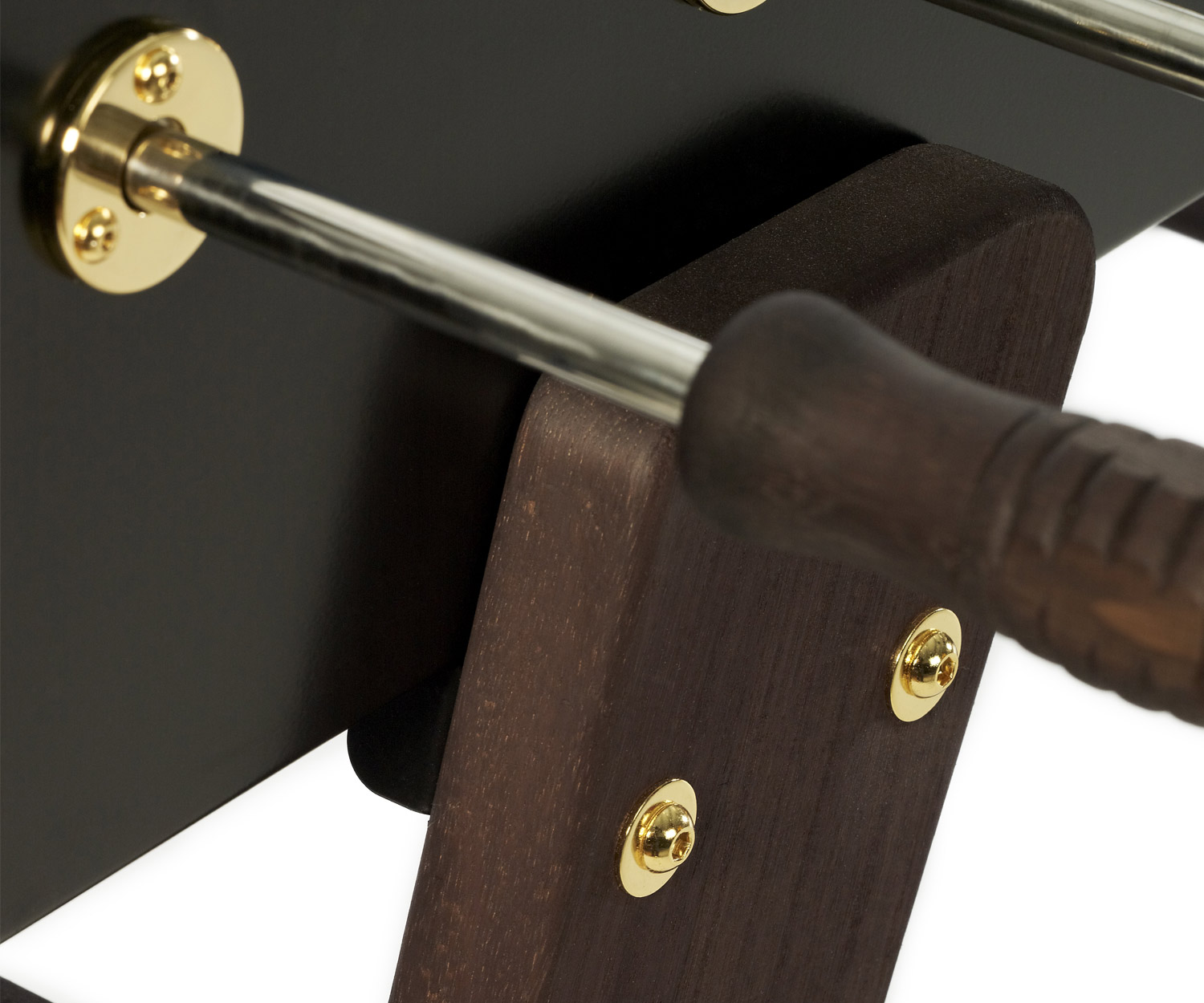 Hochwertiger RS Barcelona RS#3 Wood Gold Kicker Iroko Edelholz Beine  Hochwertiger RS Barcelona RS#3 Wood Gold Kicker Iroko Edelholz Beine