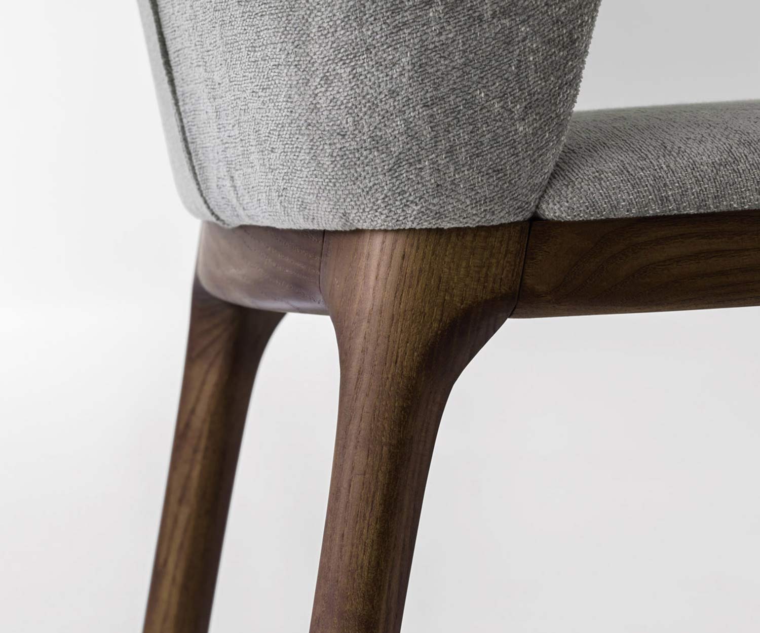 Chaise moderne Novamobili Navy châssis en bois massif Chaise moderne Novamobili Navy châssis en bois massif