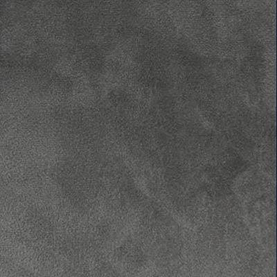 Velours gris foncé avec cuir noir (dos)