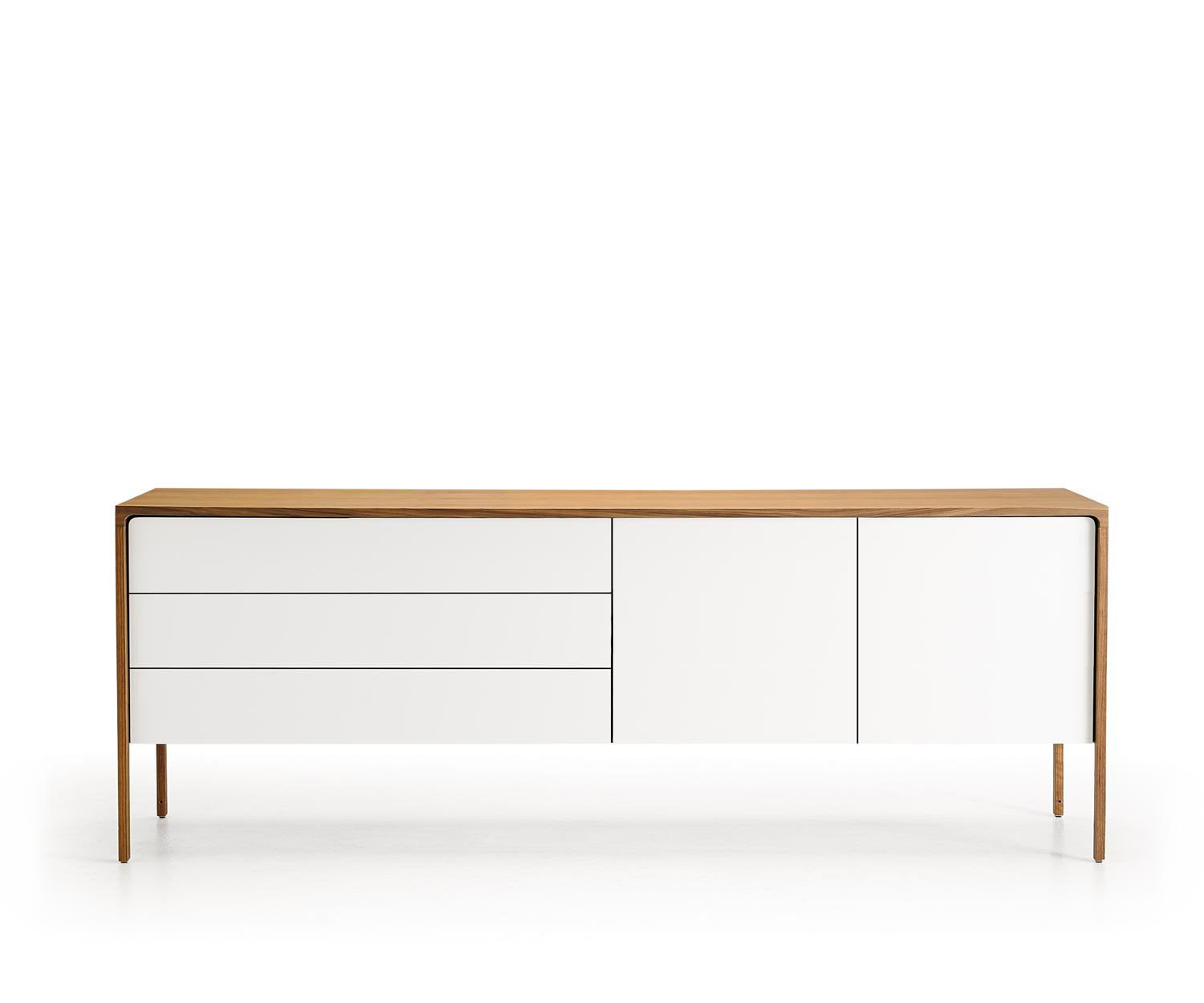 Exklusives Punt Design Sideboard Tactile Eiche Weiss Exklusives Punt Design Sideboard Tactile Eiche Weiss
