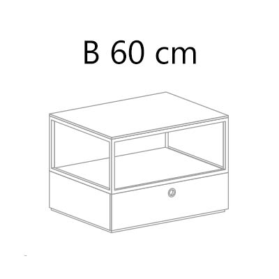 B 60 cm