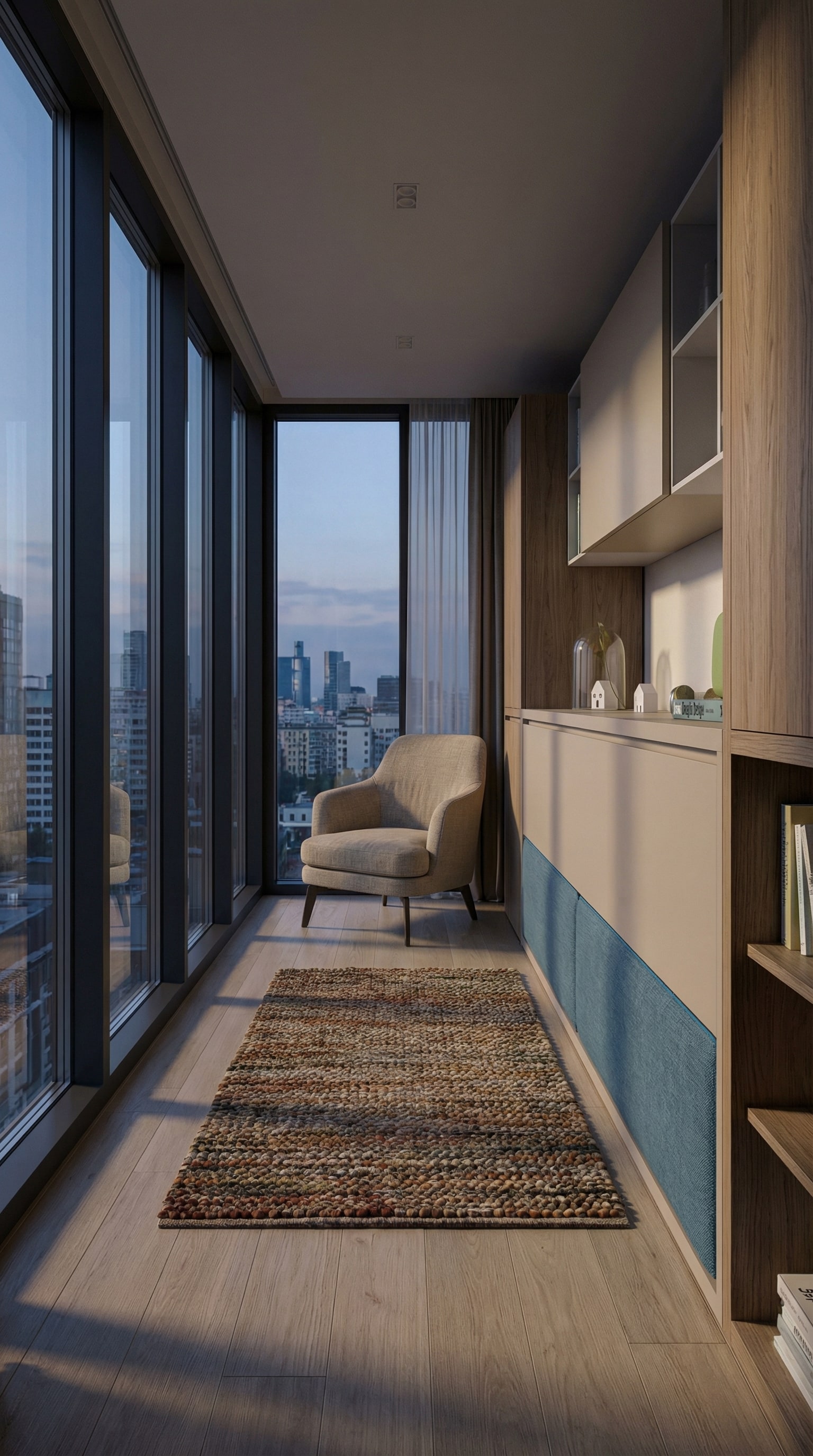 Petite chambre d'amis étroite avec un lit escamotable Clei Kali à ouverture horizontale et beaucoup d'espace libre au centre. Petite chambre d'amis étroite avec un lit escamotable Clei Kali à ouverture horizontale et beaucoup d'espace libre au centre.