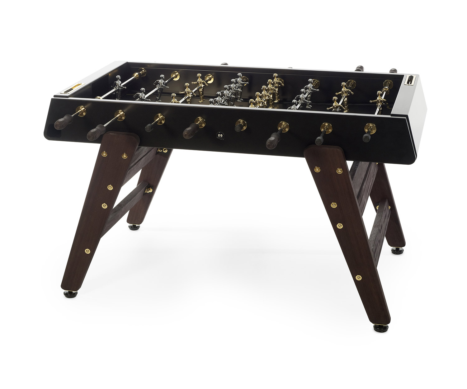 Moderner RS Barcelona RS#3 Wood Gold Kicker Komplettansicht Moderner RS Barcelona RS#3 Wood Gold Kicker Komplettansicht