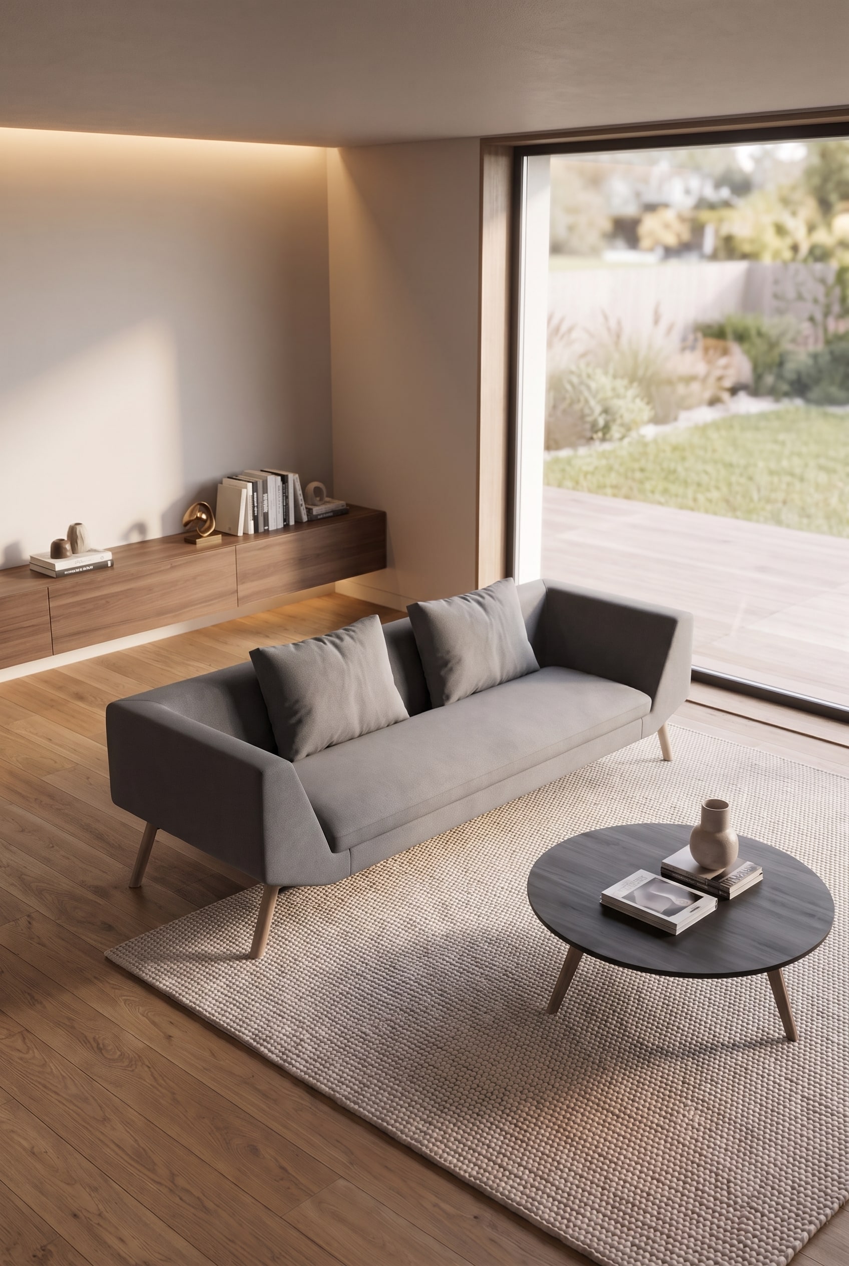 Wohnzimmer Sofa Puristisch