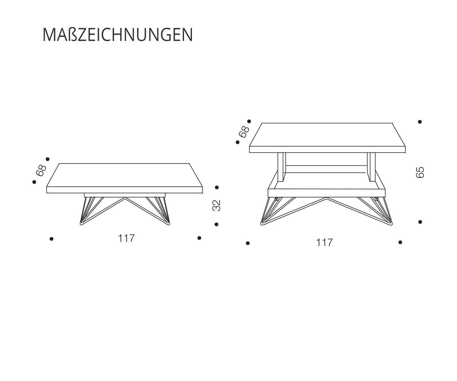 Ozzio Couchtisch R T064 Skizzenzeichnung Skizze Größenangaben Ozzio Couchtisch R T064 Skizzenzeichnung Skizze Größenangaben