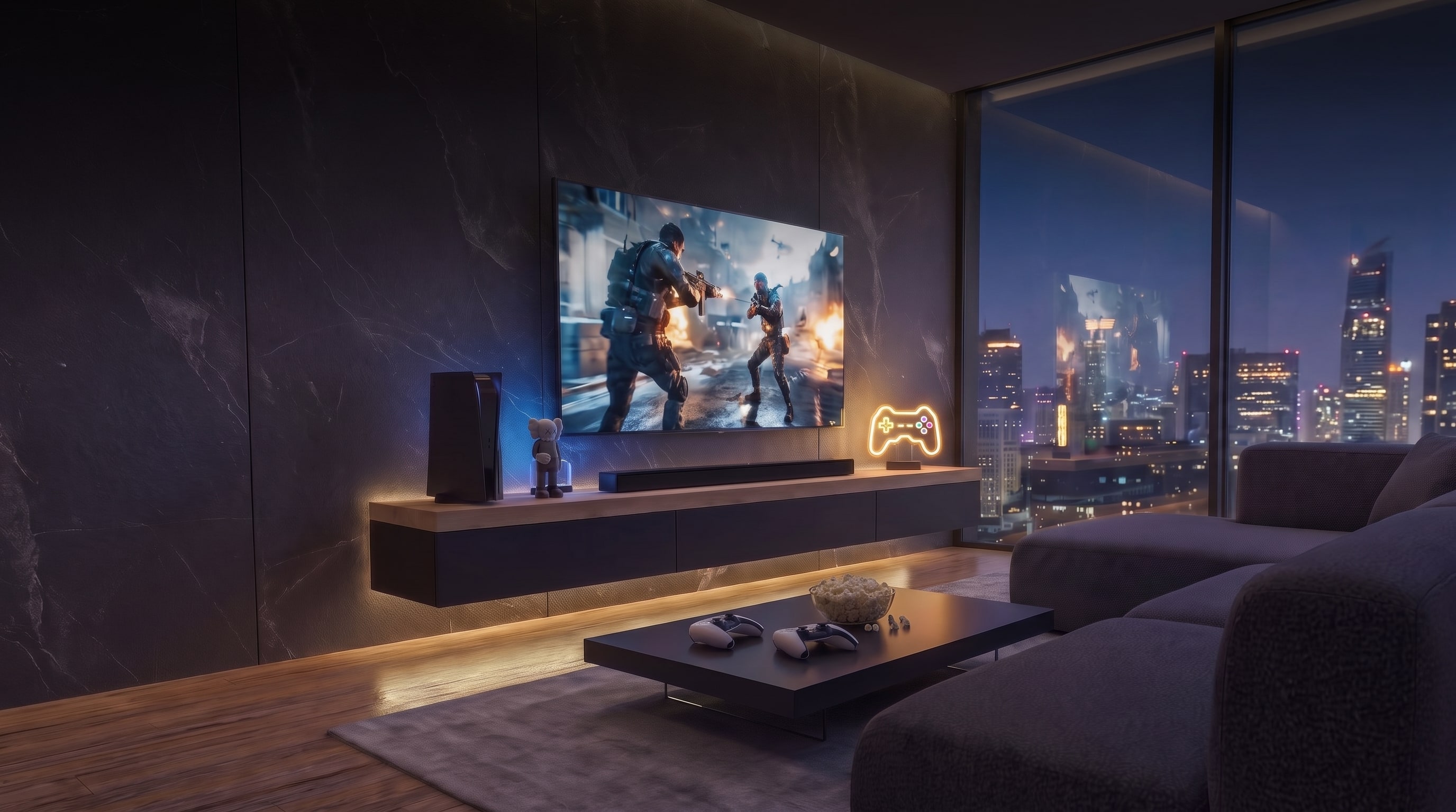Consoles & Manettes : Le secret pour une intégration élégante dans votre meuble TV