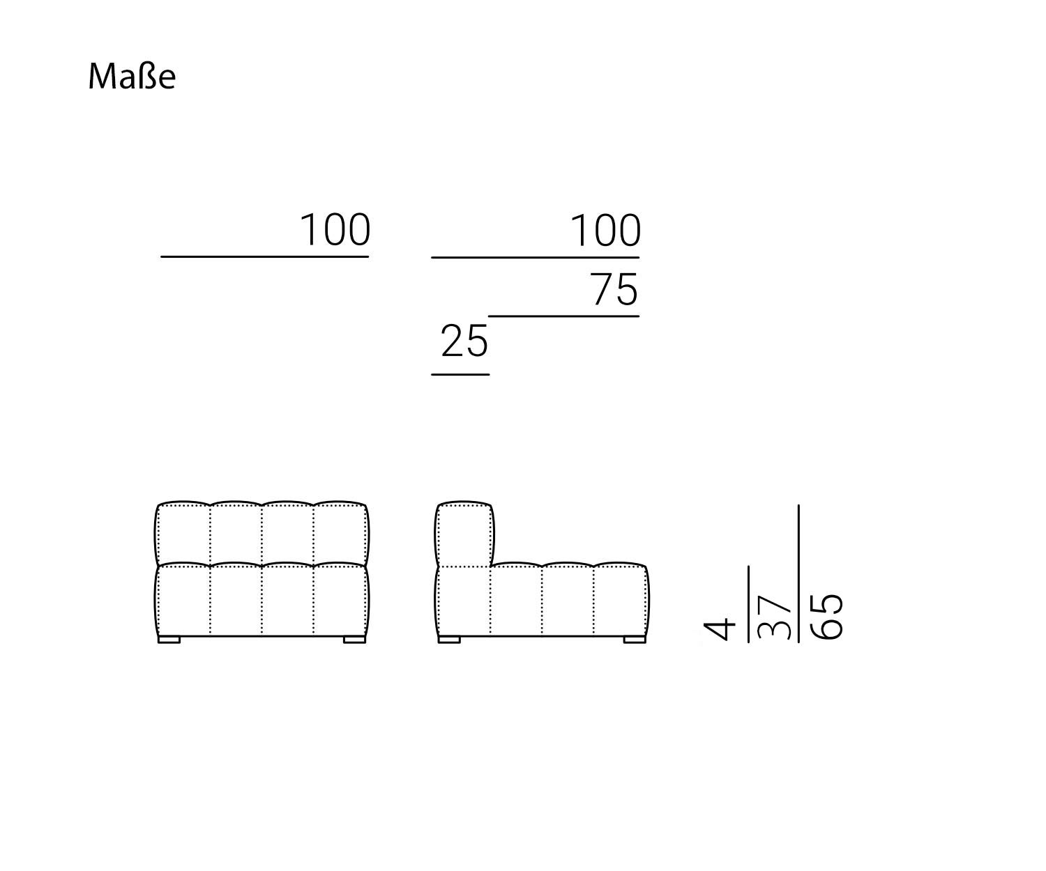 Marelli Canapé Andy Lounge Canapé Taille Esquisse Marelli Canapé Andy Lounge Canapé Taille Esquisse