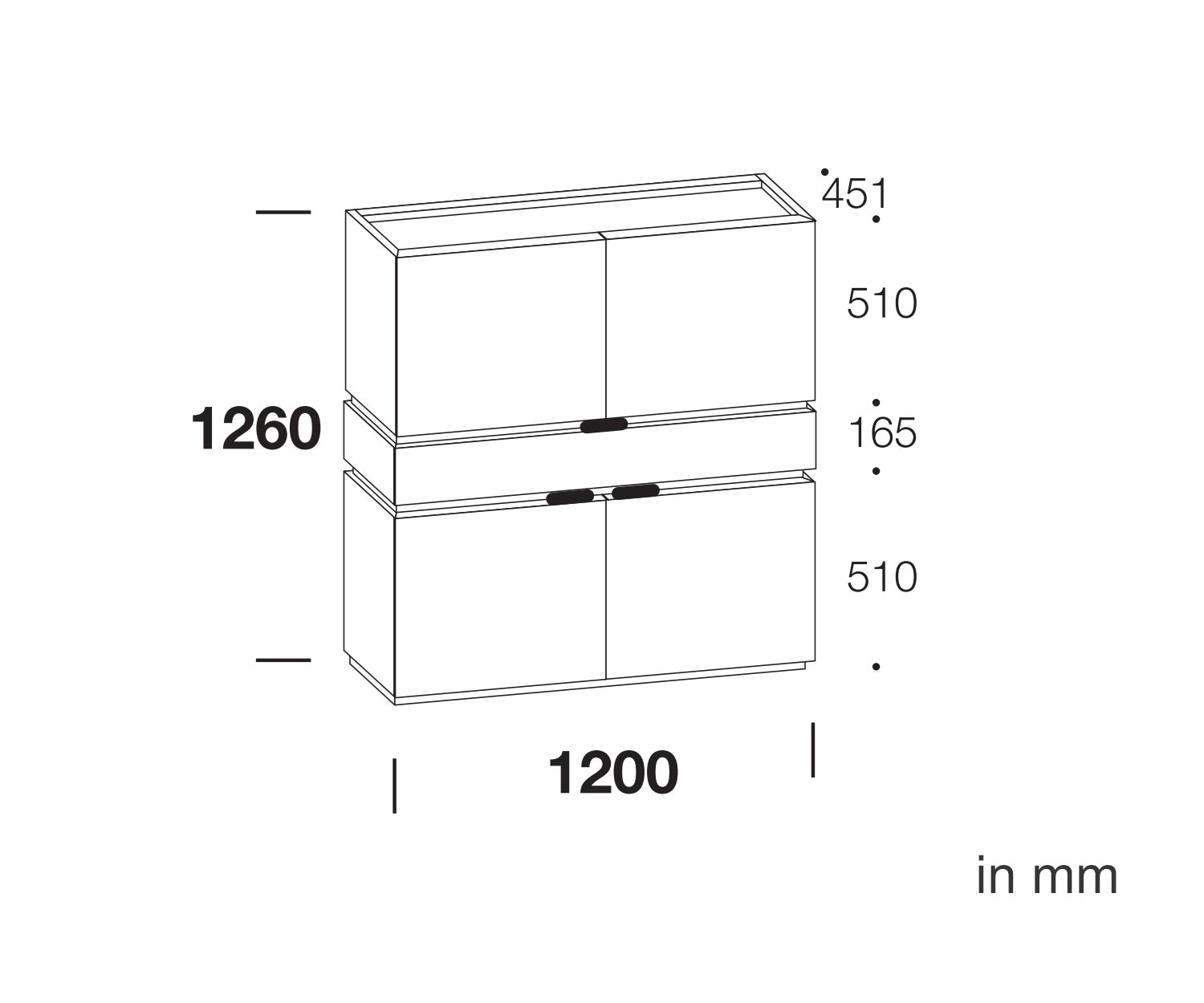 Exklusives Livitalia Design Highboard Cubi in Weiß Hochglanz lackiert Exklusives Livitalia Design Highboard Cubi in Weiß Hochglanz lackiert
