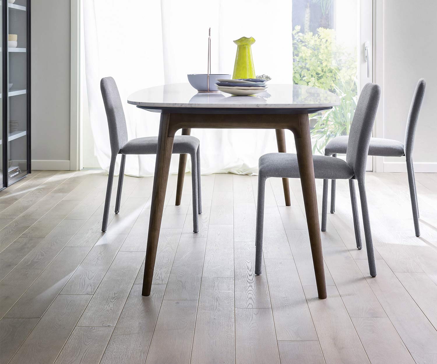 Haute qualité Novamobili Table design Hanami Table de salle à manger en chêne