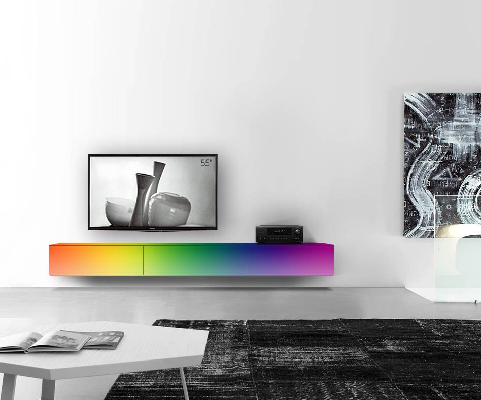 /Design Lowboard mur B270 H33 5 mat RAL /Design Lowboard mur B270 H33 5 mat RAL