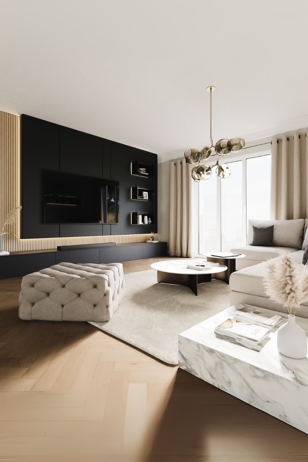 wohnzimmer-mit-zahlreichen-textilien-in-warmem-beige