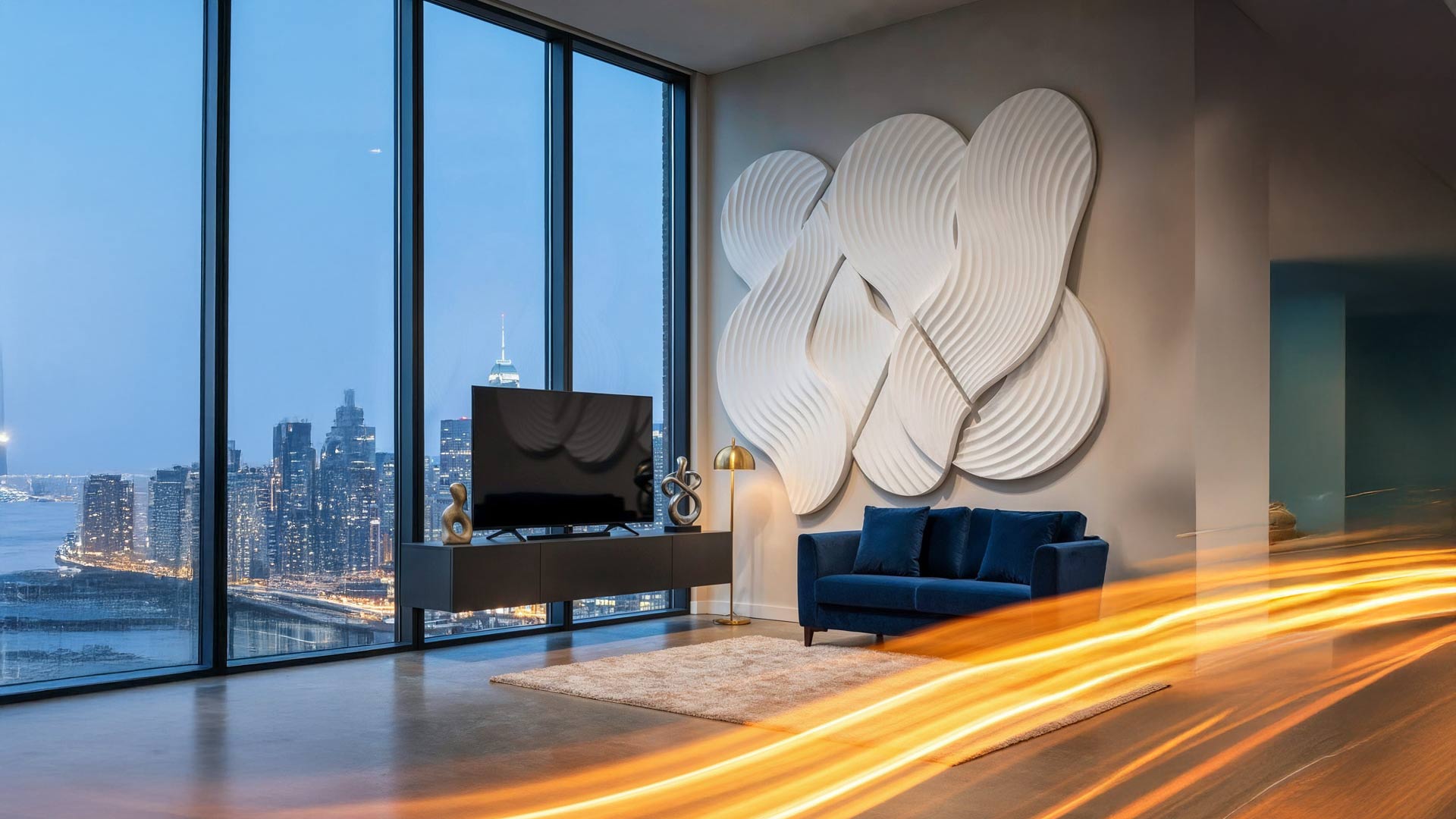 16 Ideen für Wohnzimmer mit Wandpaneelen