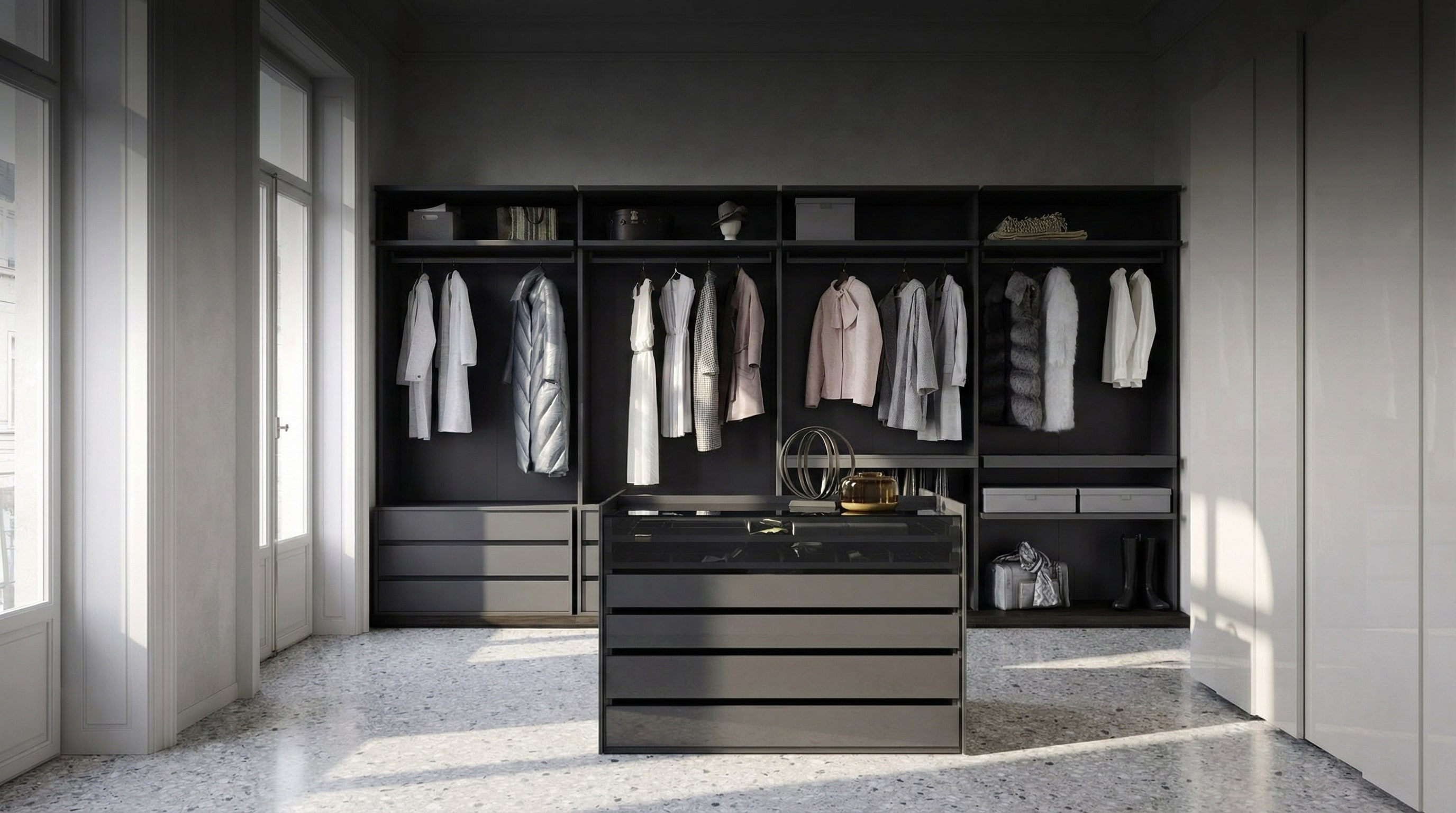 Ankleidezimmer planen: Entscheidung Nr. 3 kostet Sie Raum