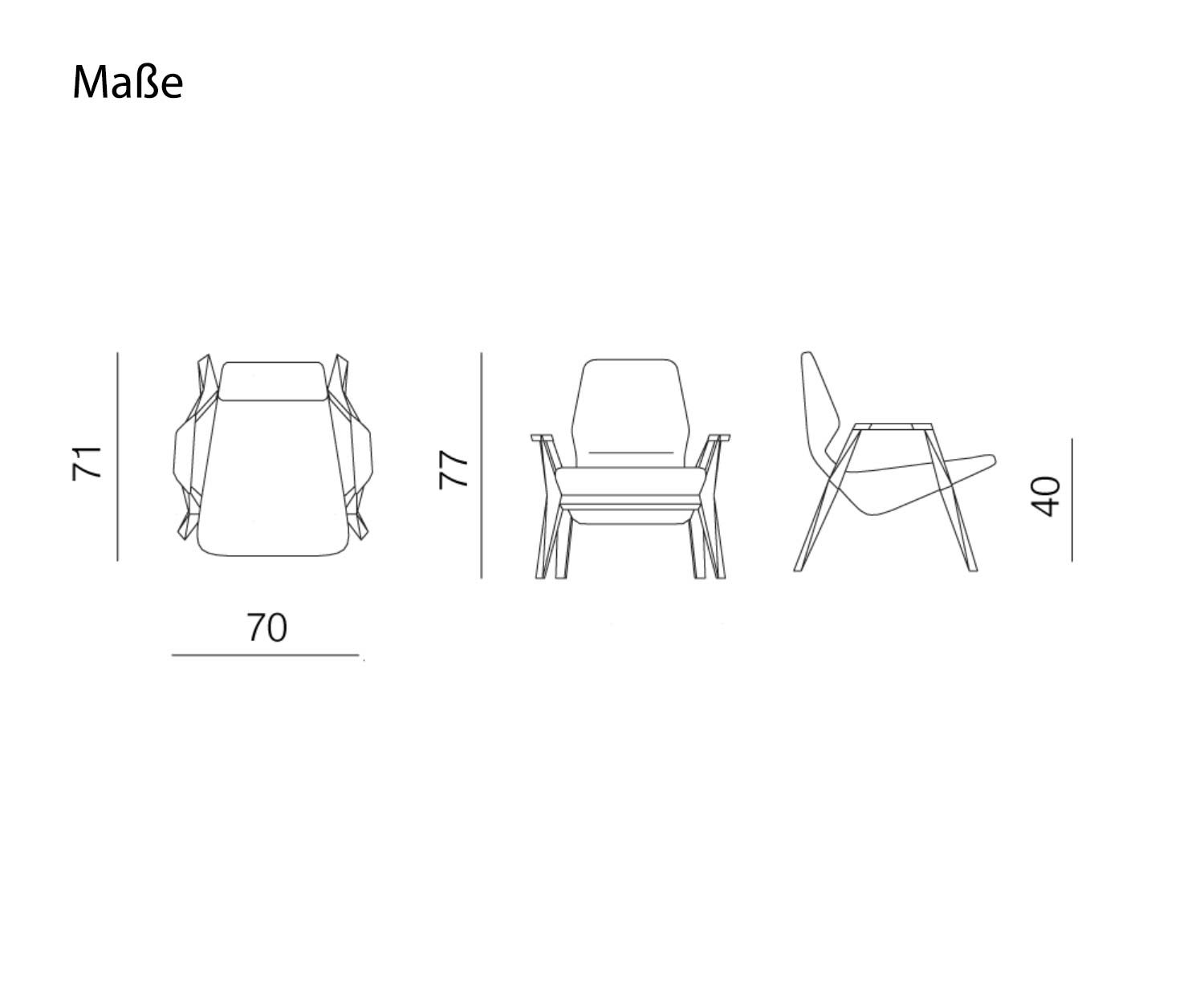Prostoria Fauteuil Oblique Dimensions Esquisse Dimensions Prostoria Fauteuil Oblique Dimensions Esquisse Dimensions