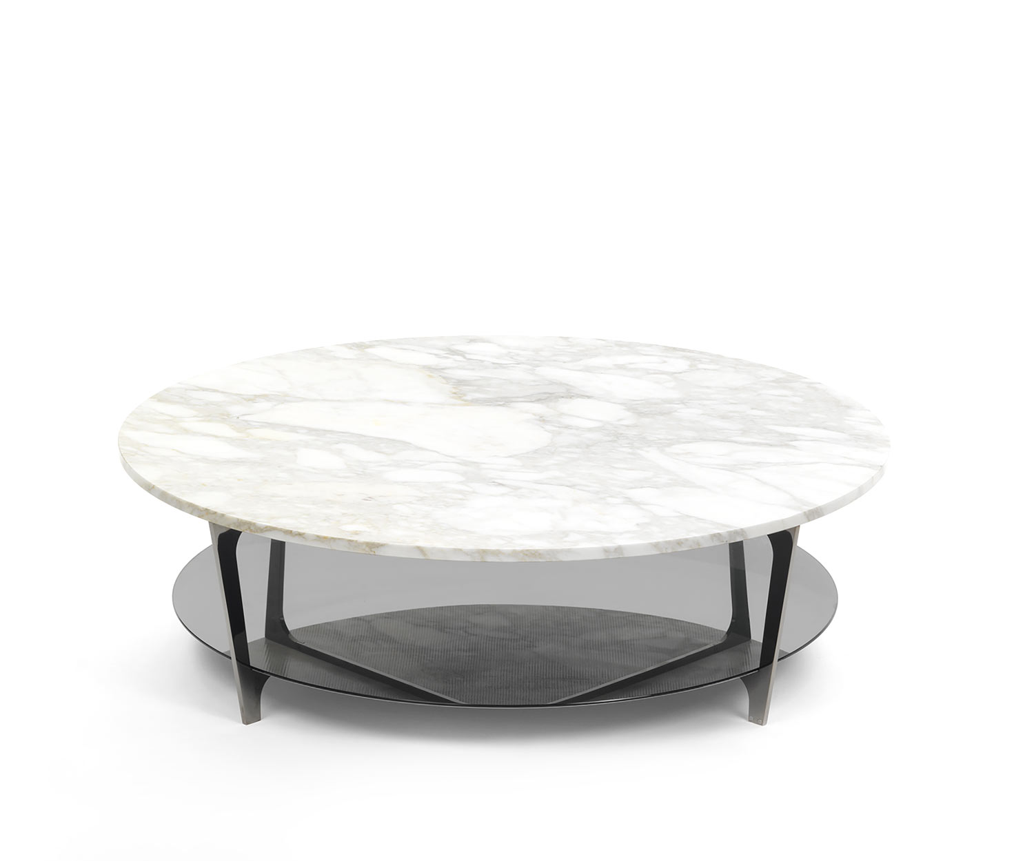 Exclusif Marelli Table basse design Tab Carrara Marbre
