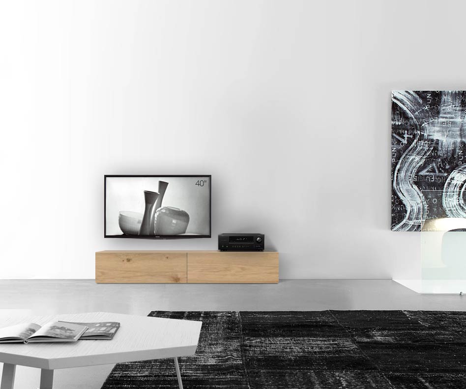 Livitalia Holz Design Lowboard Konfigurator Boden 180 cm 32 cm 56 cm Eiche hell Livitalia Holz Design Lowboard Konfigurator Boden 180 cm 32 cm 56 cm Eiche hell