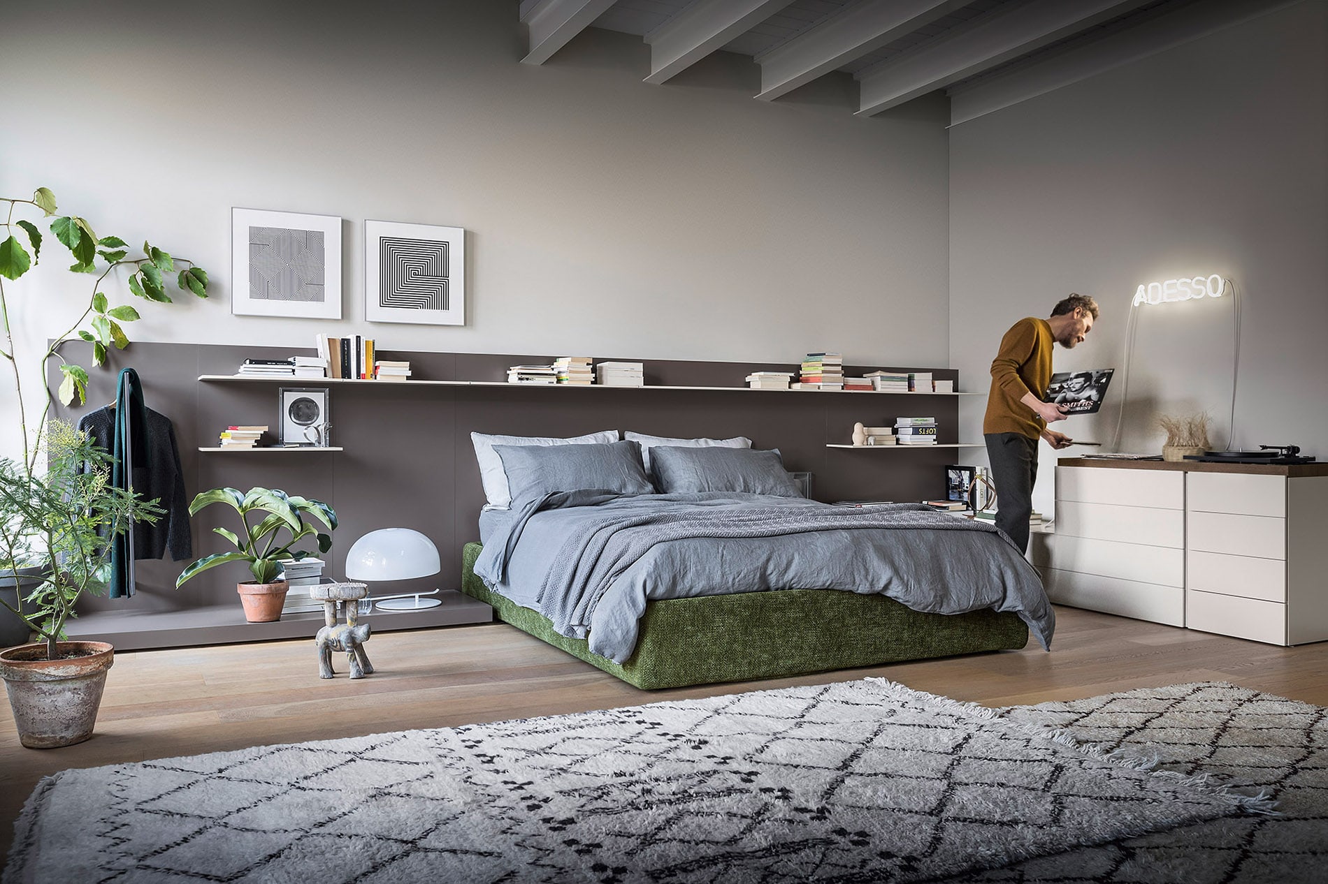 Modernes Schlafzimmer mit Charme