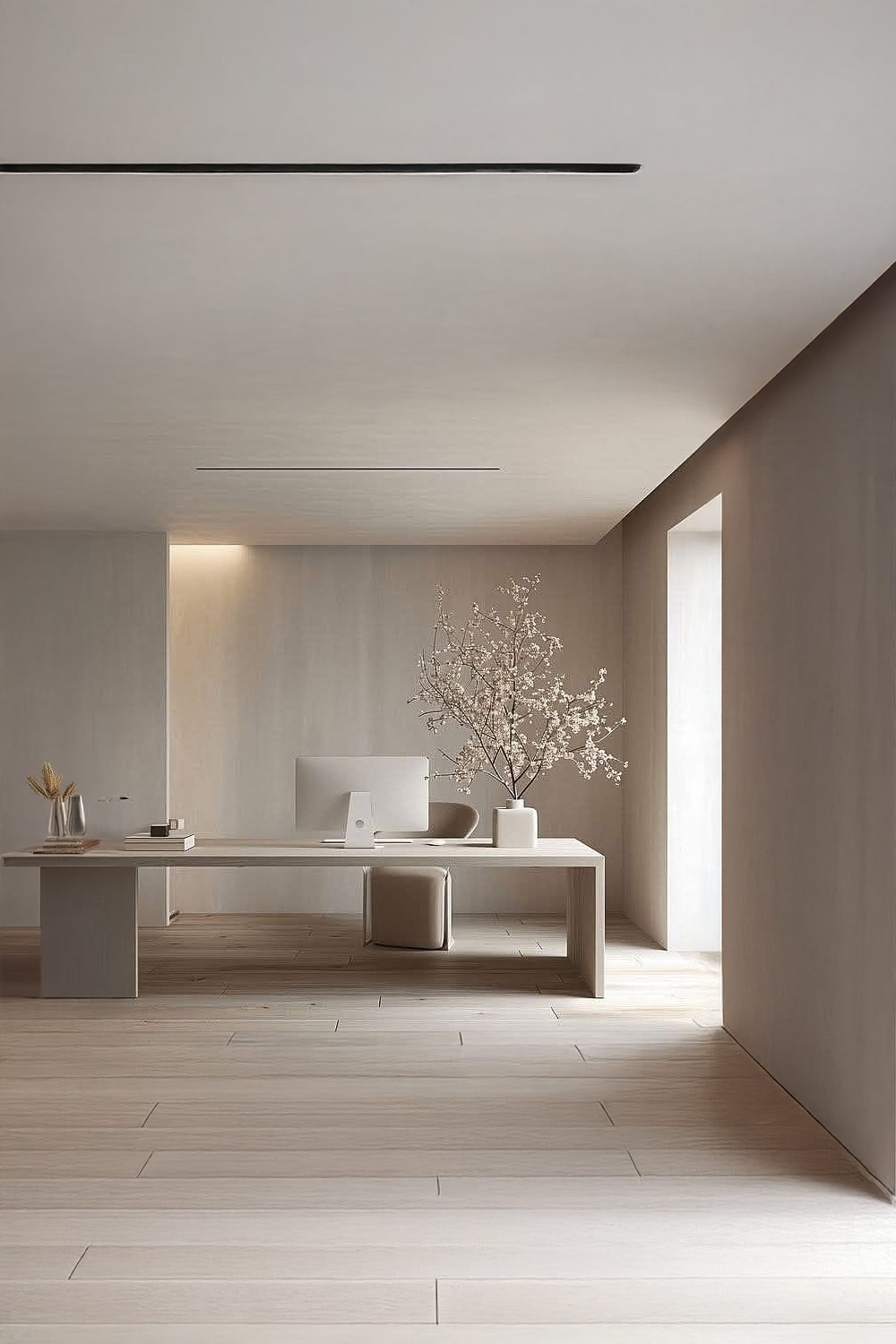 helles-buero-mit-minimalistischen-design-moebeln