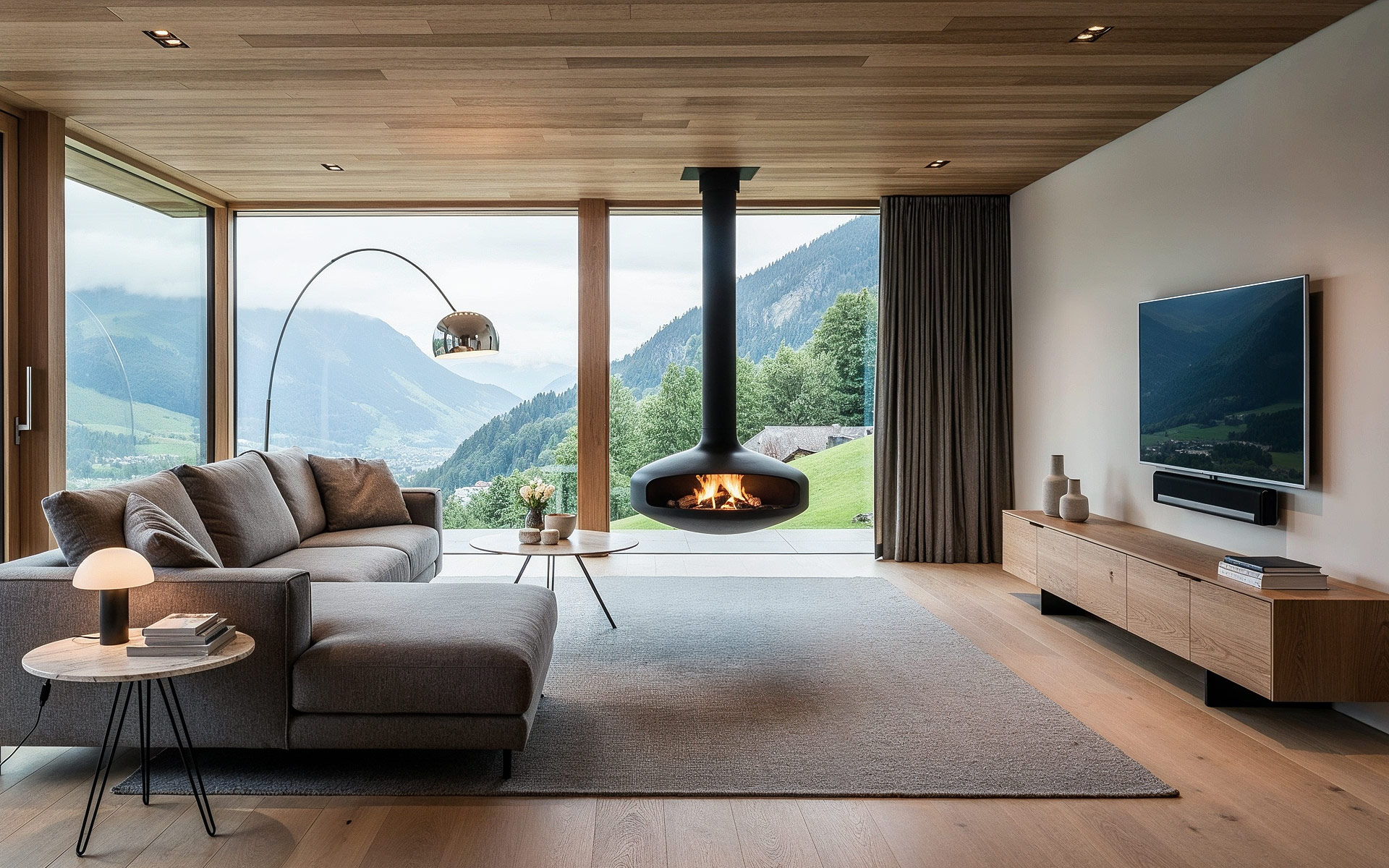 7 idées modernes pour un salon avec du bois 7 idées modernes pour un salon avec du bois