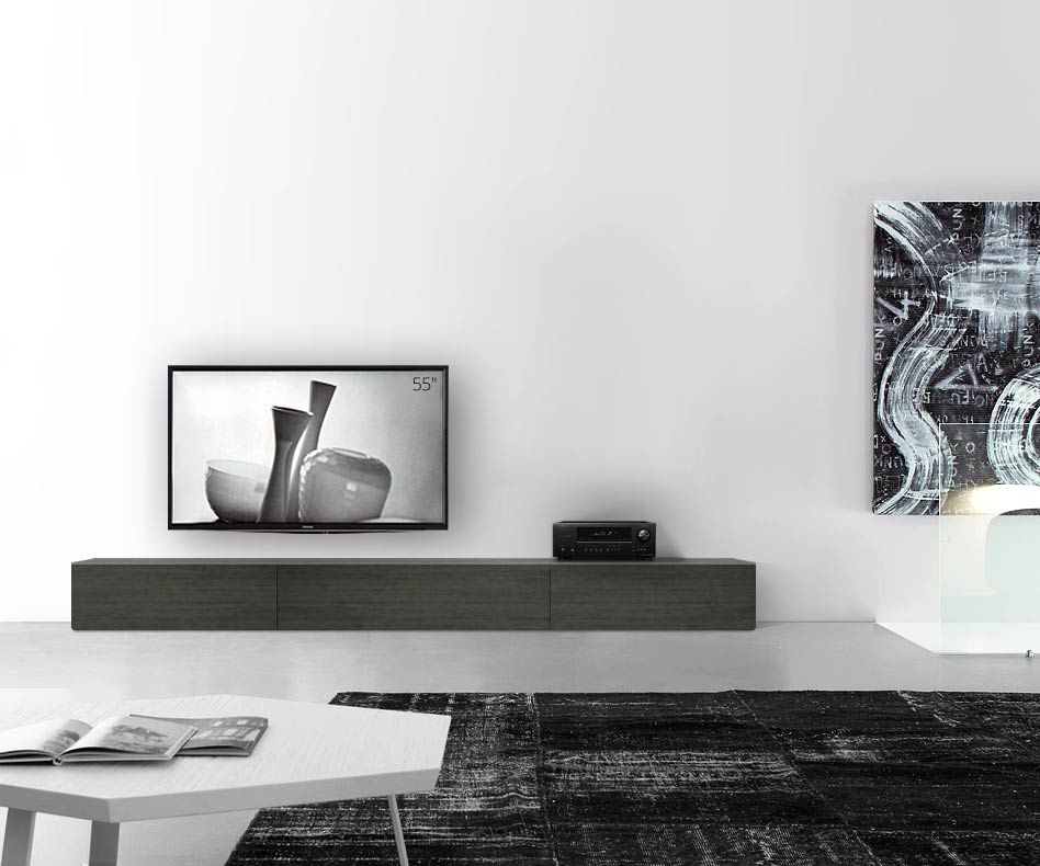 Livitalia Holz Design Lowboard Konfigurator Boden 300 cm 32 cm 56 cm Eiche grau Livitalia Holz Design Lowboard Konfigurator Boden 300 cm 32 cm 56 cm Eiche grau