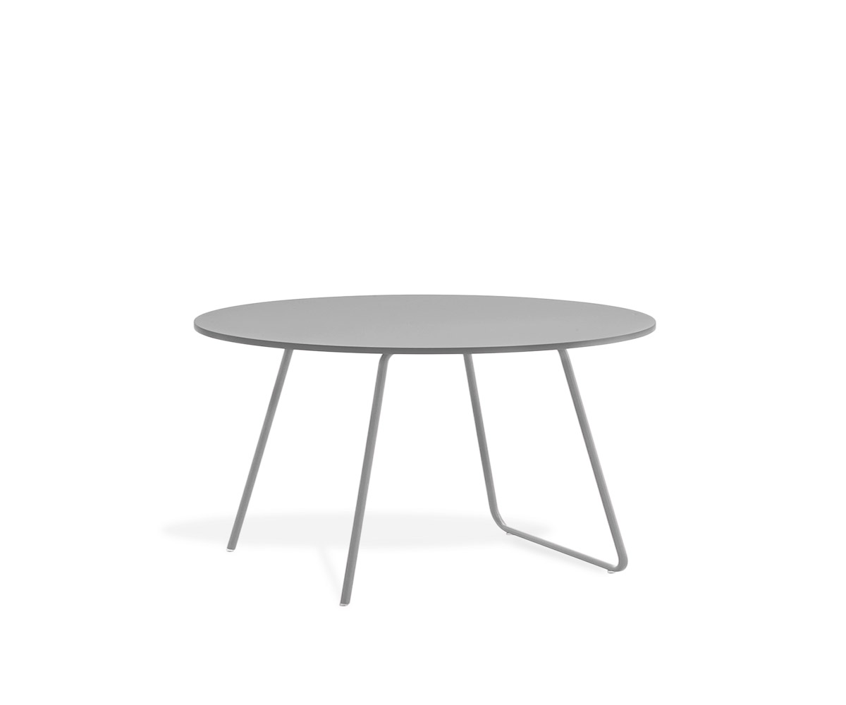 Novamobili Table basse Orbis Ø 80cm gris clair mat330 Novamobili Table basse Orbis Ø 80cm gris clair mat330