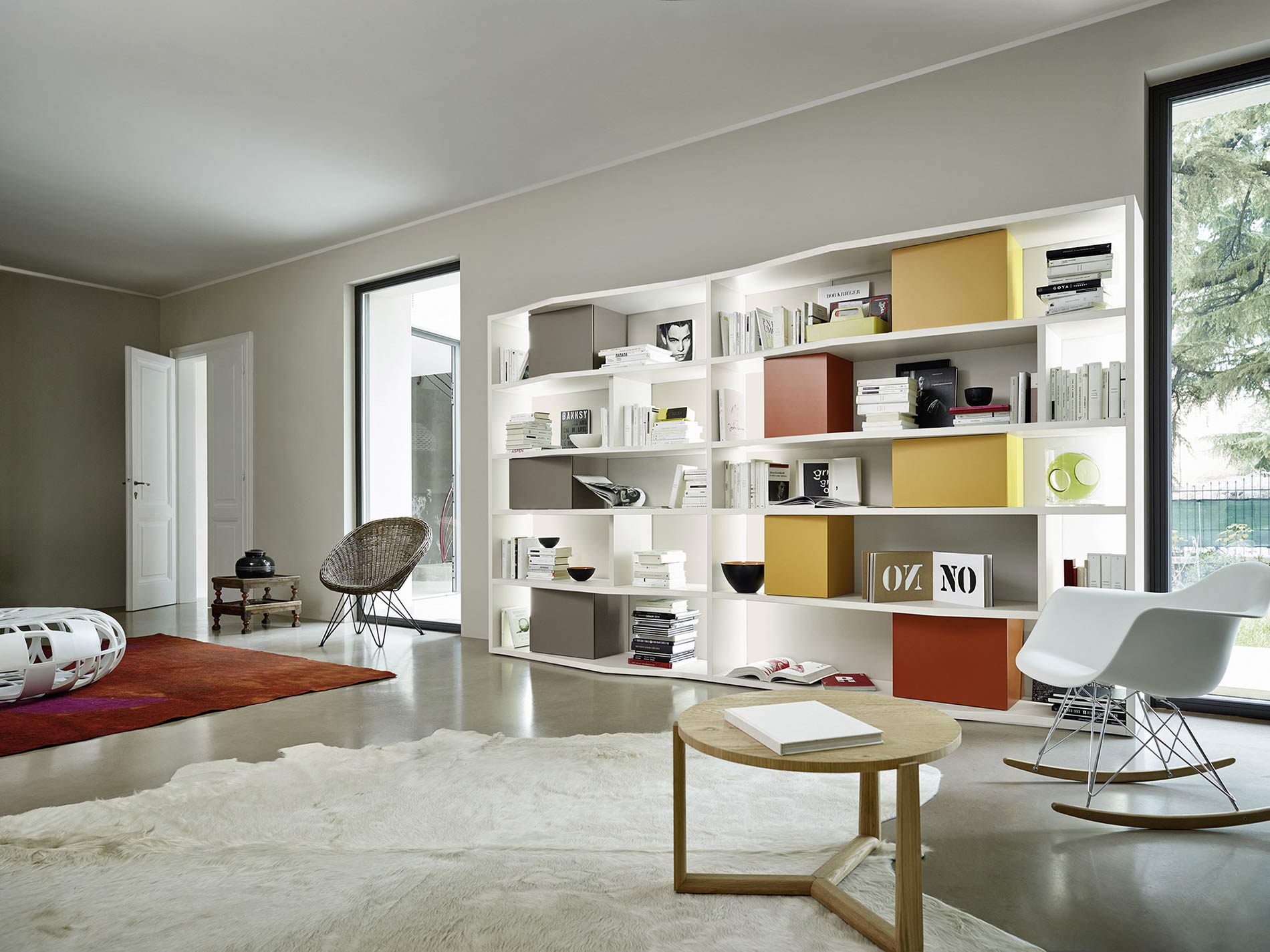 Design Bücherregal Weiß Design Bücherregal Weiß