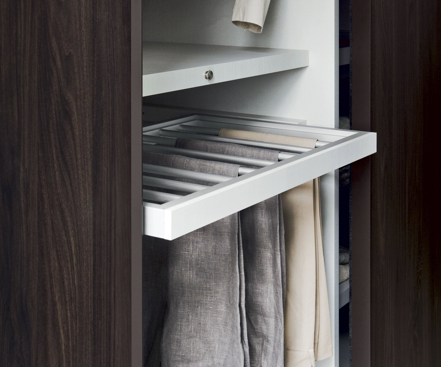 Novamobili Kleiderschrank Zubehör Armadi Hosenhänger ausziehbar Novamobili Kleiderschrank Zubehör Armadi Hosenhänger ausziehbar