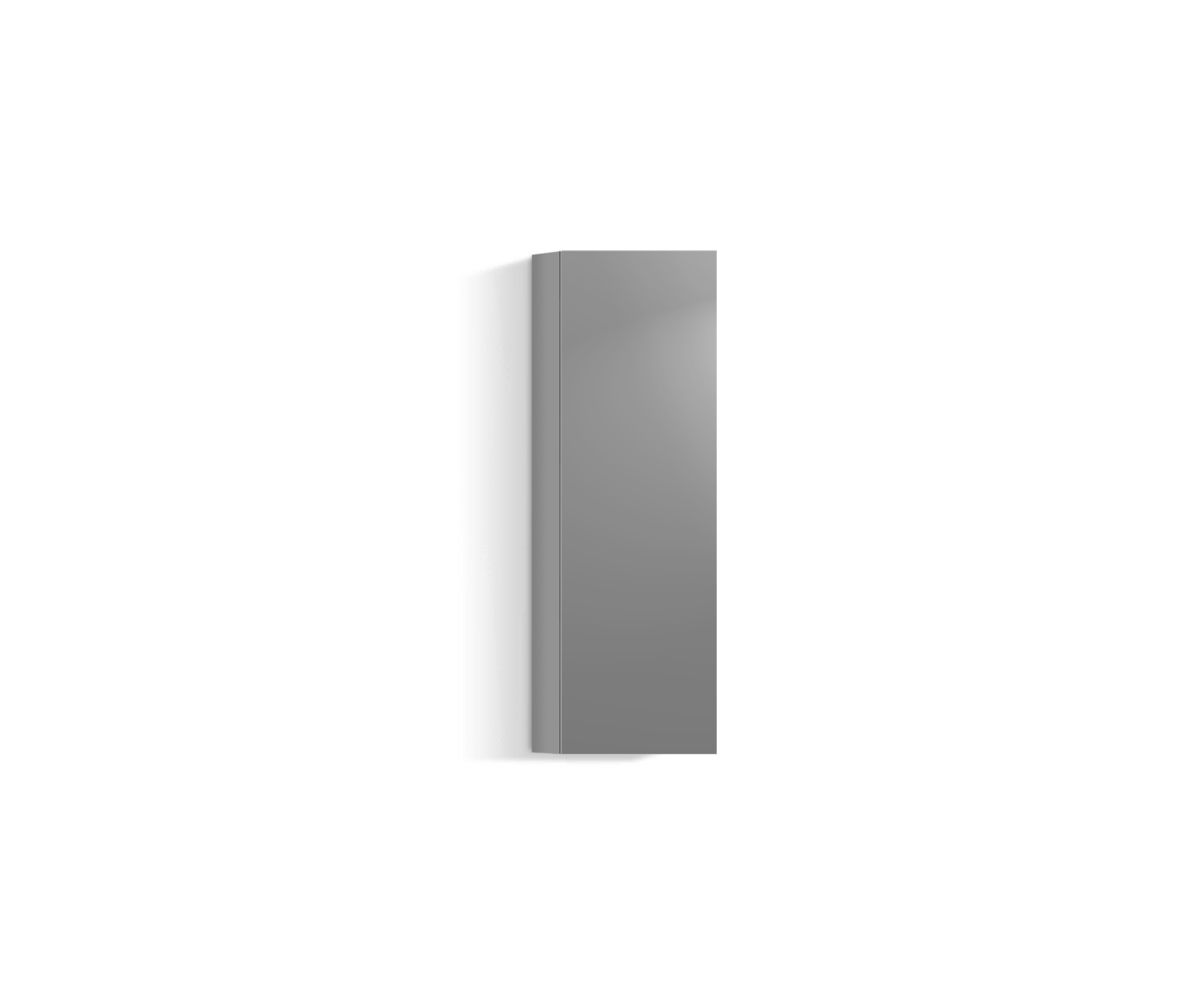 Design Wohnzimmer Hängeschrank Vertikal H96 B30 hellgrau330 Design Wohnzimmer Hängeschrank Vertikal H96 B30 hellgrau330