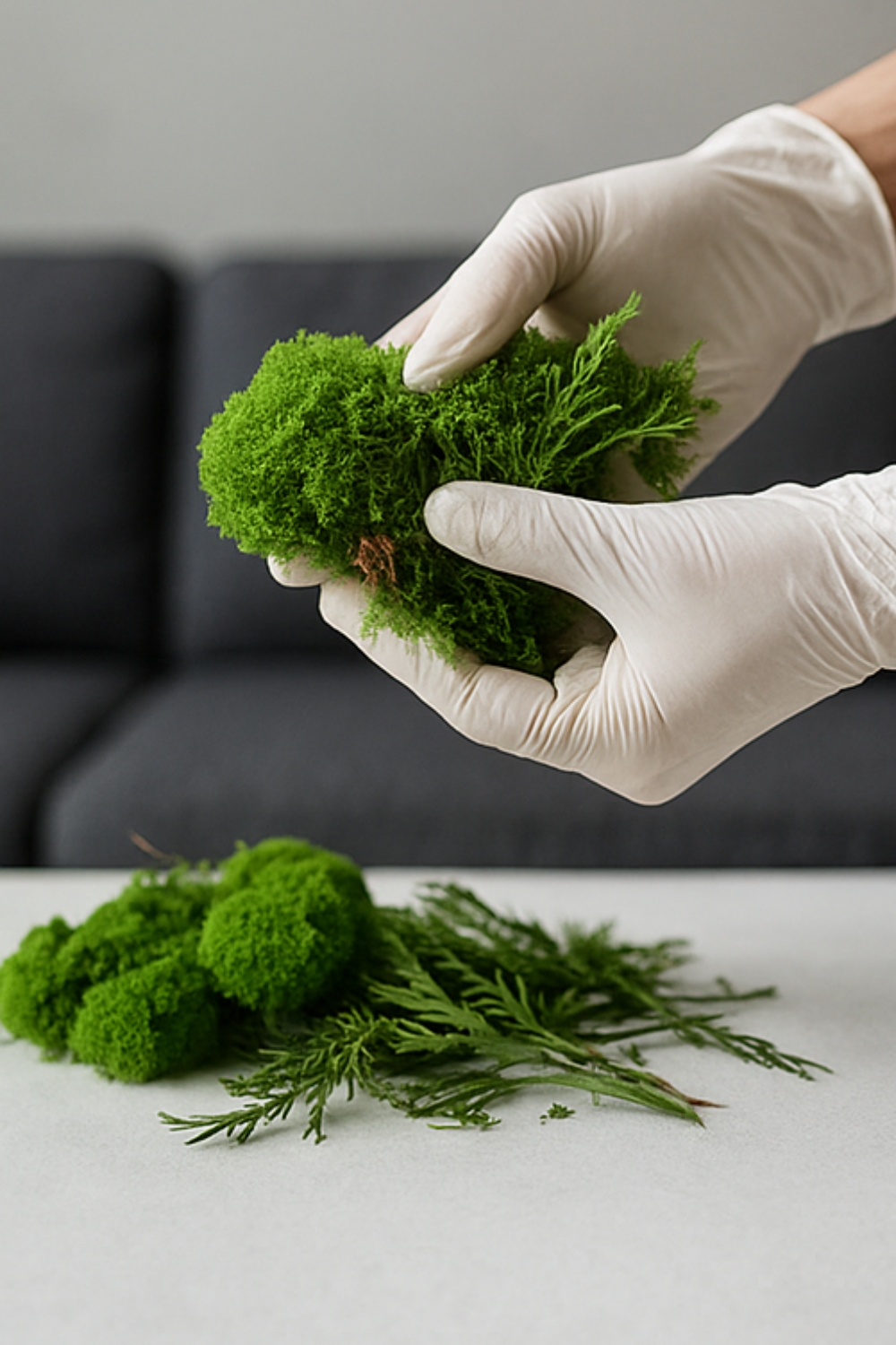 moos-saeubern-und-ergaenzende-pflanzen-vorbereiten