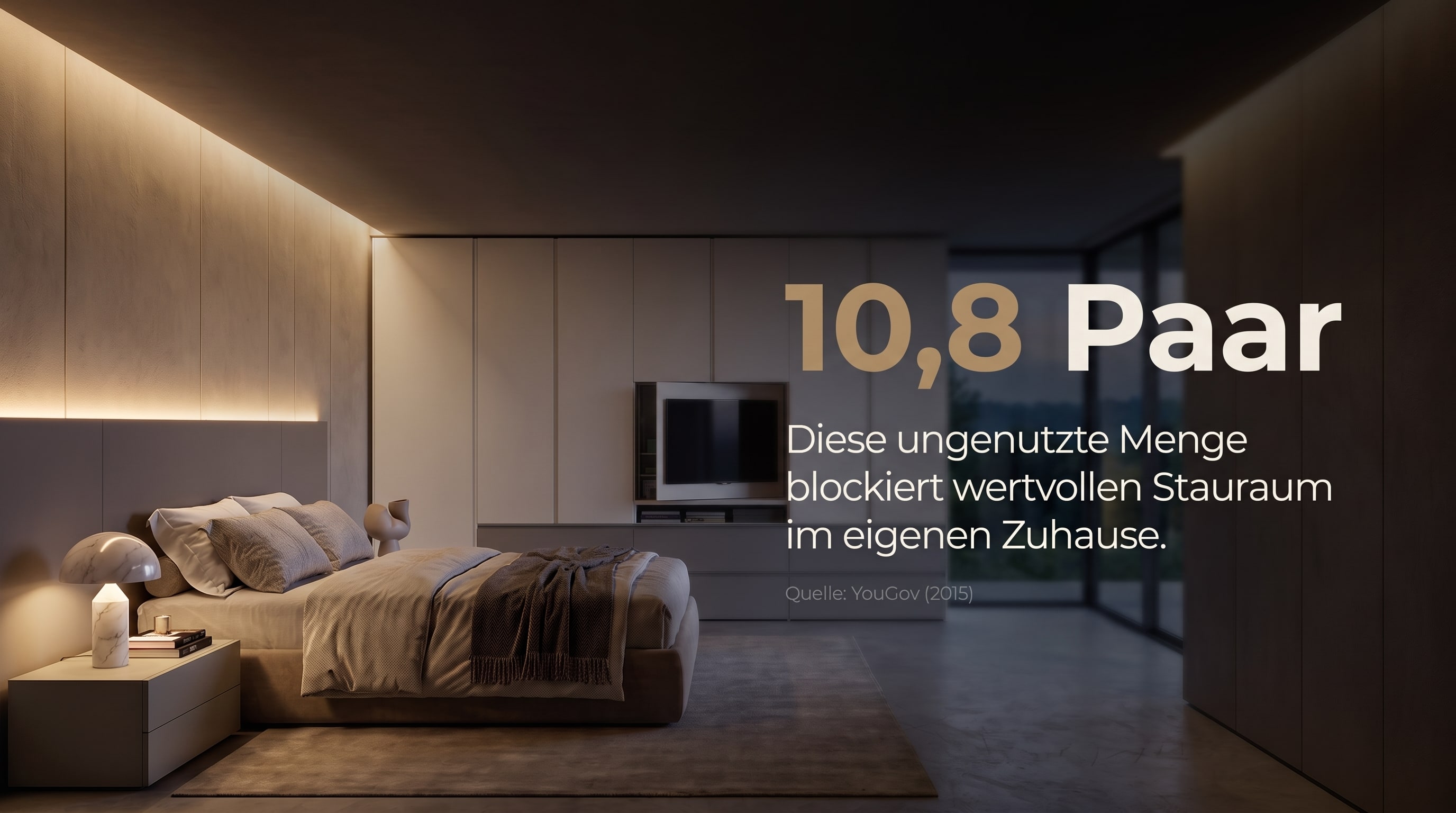 10,8 Paar &ndash; Cette quantit&eacute; inutilis&eacute;e bloque un espace de rangement pr&eacute;cieux chez soi.