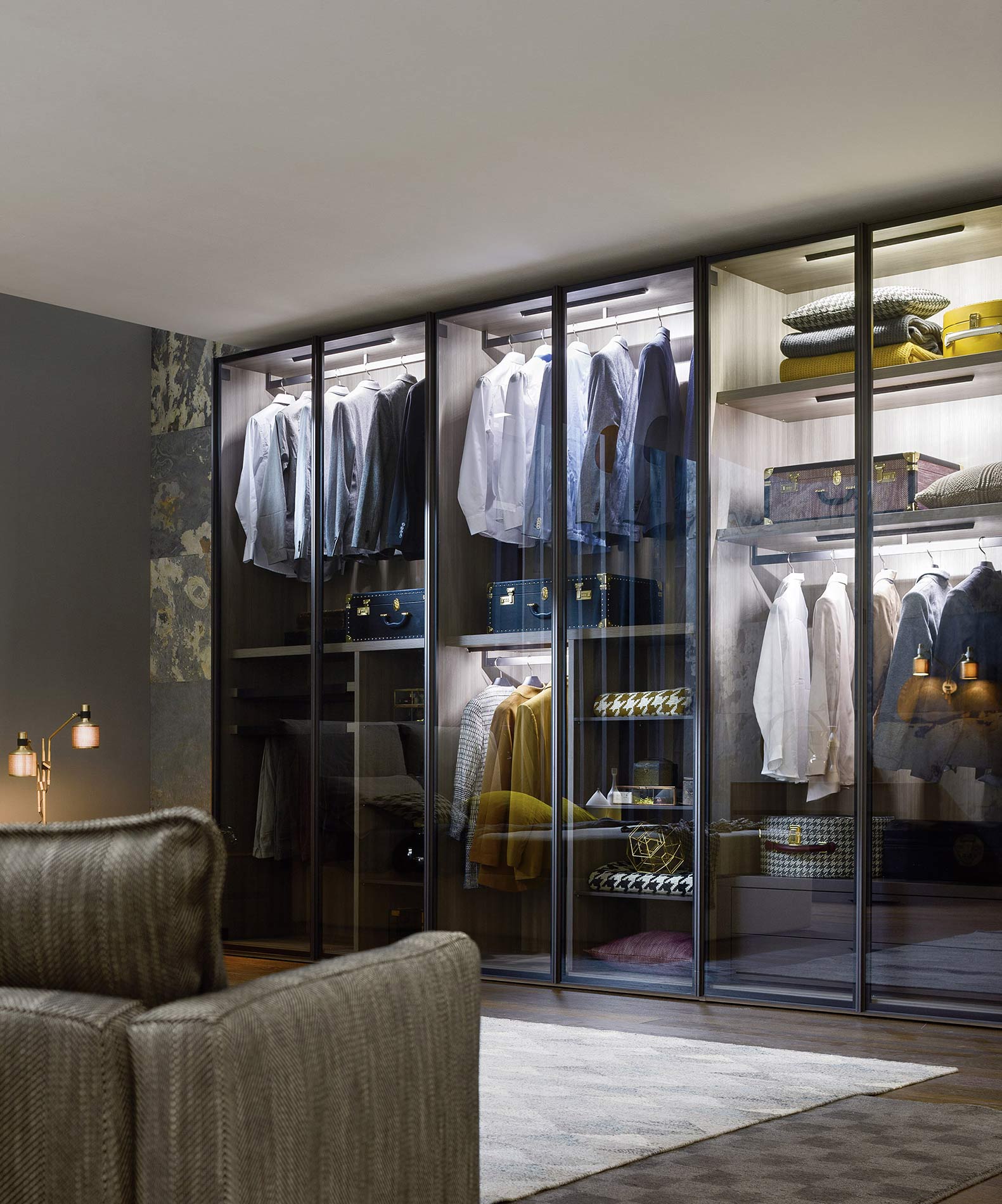 Design Glastüren Kleiderschrank Design Glastüren Kleiderschrank
