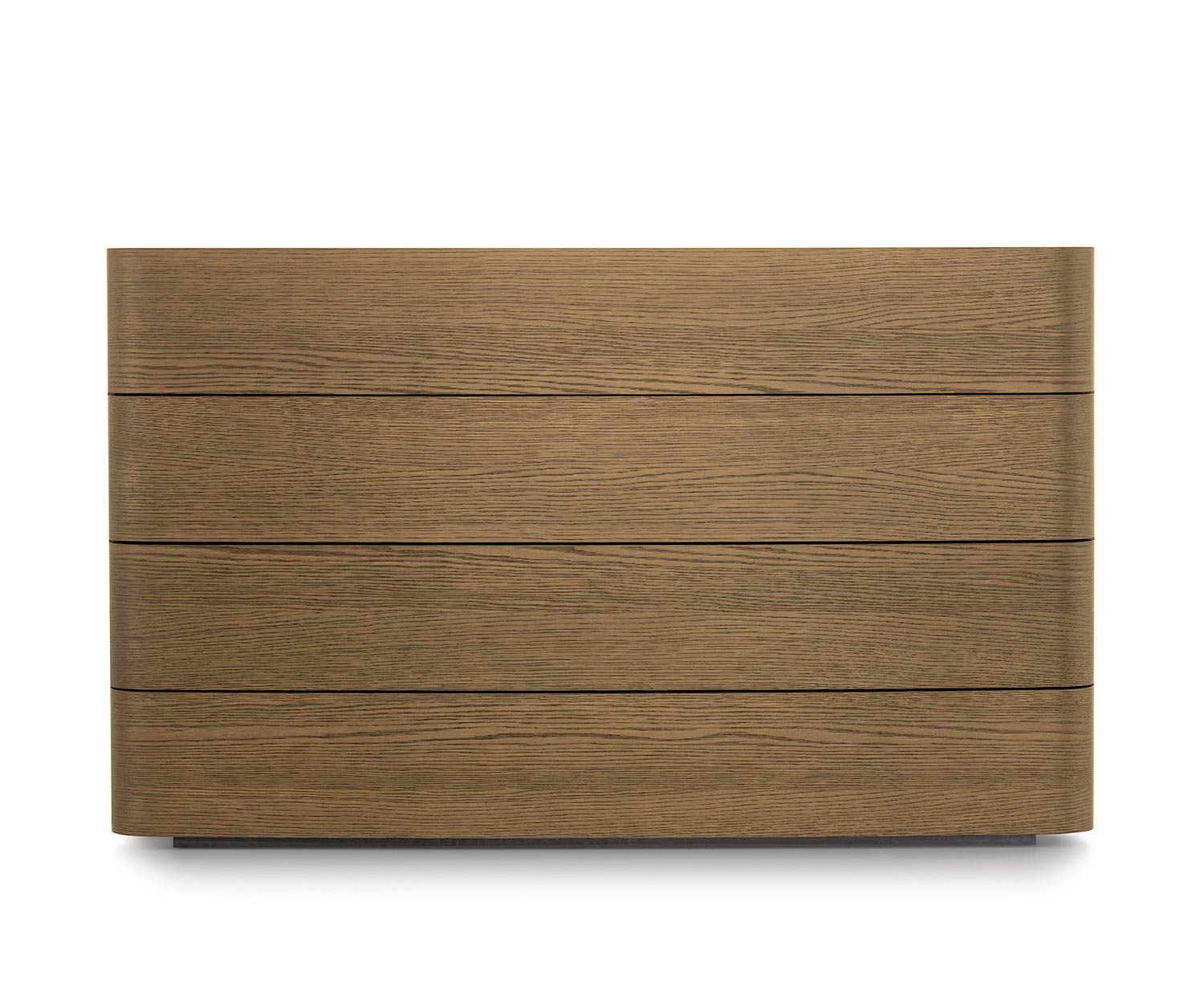 Novamobili Commode Norman 4 tiroirs chêne Miele N02